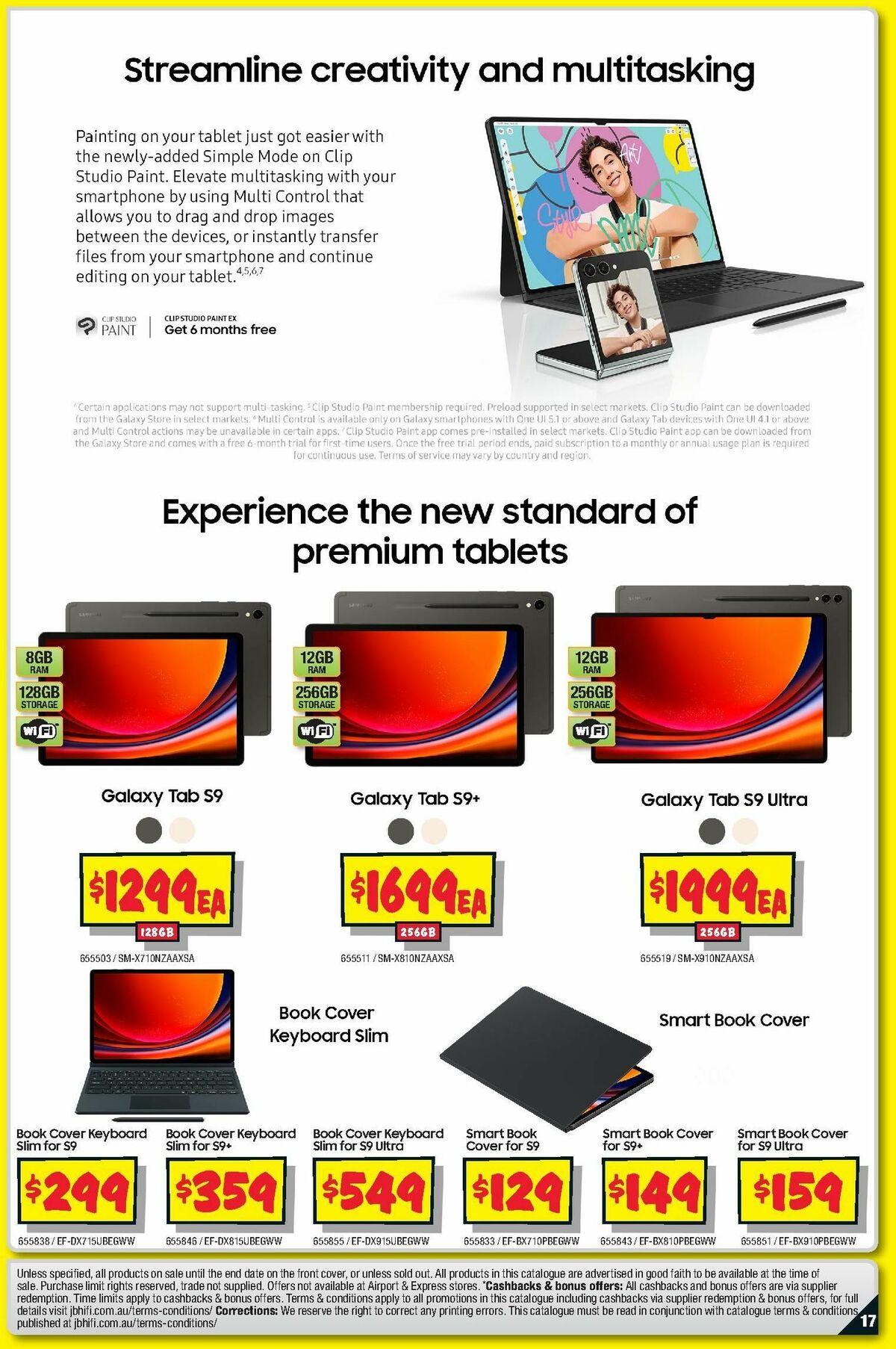 JB Hi-Fi Samsung Galaxy Catalogues from 11 September