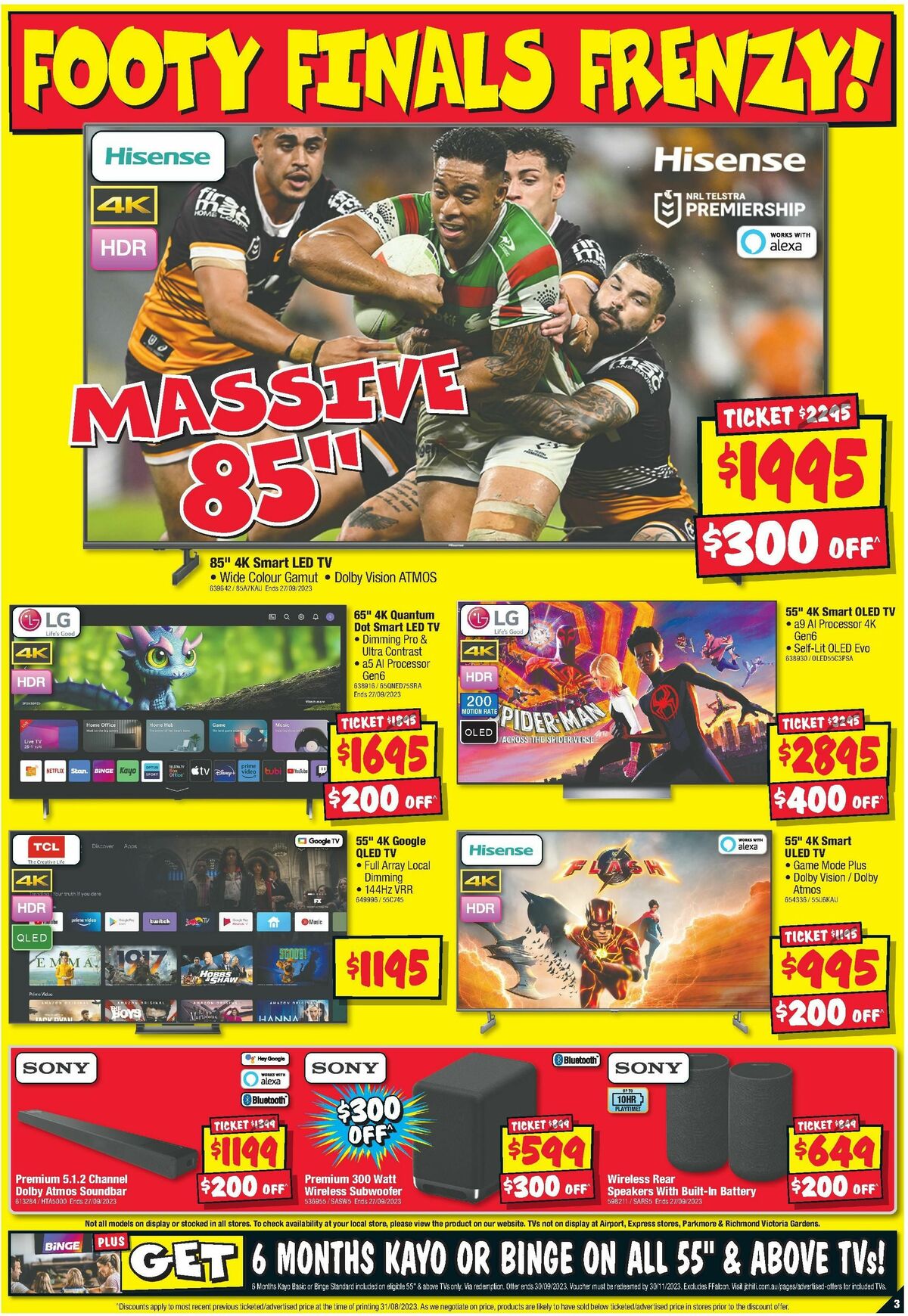 JB Hi-Fi Catalogues from 14 September