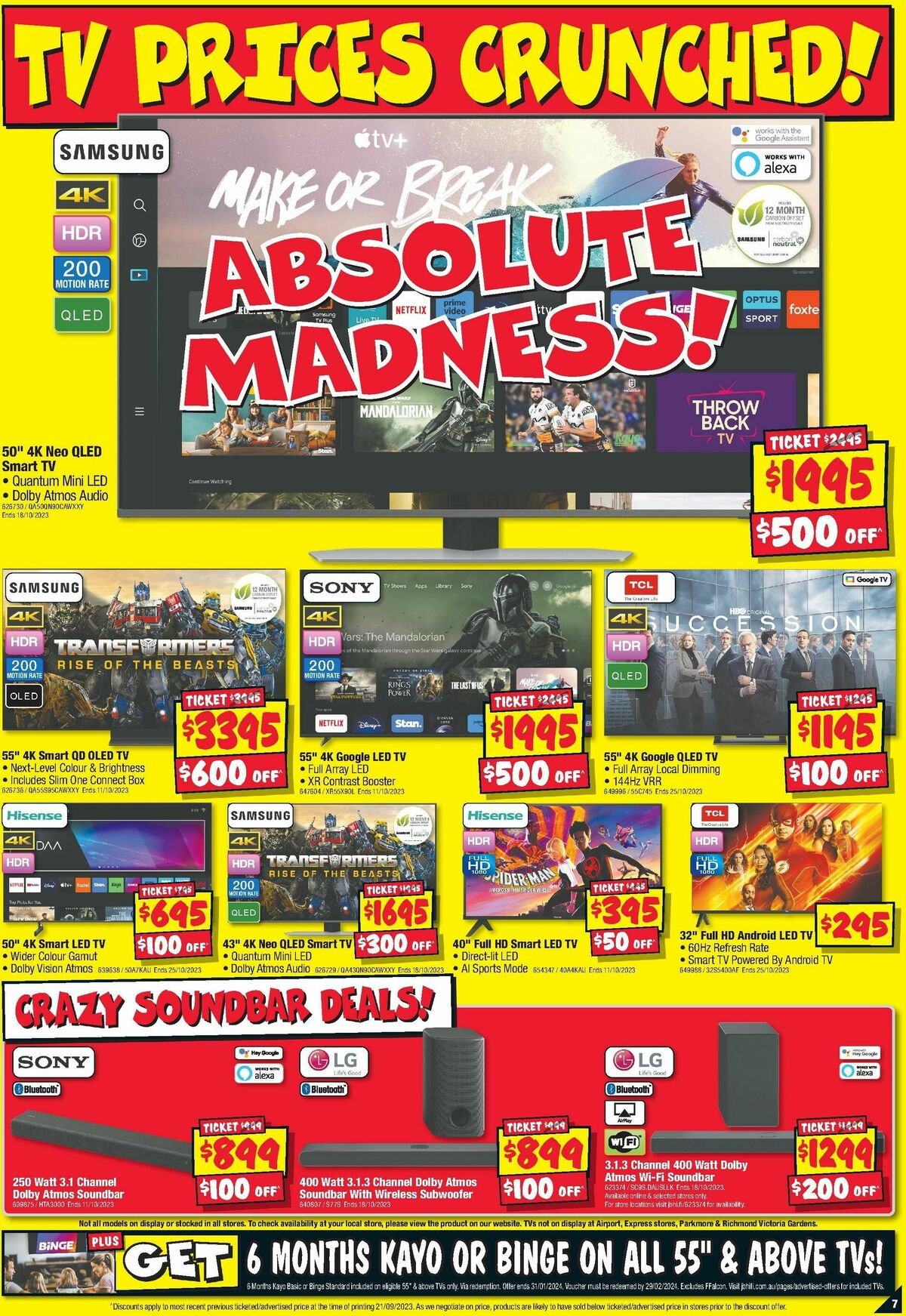 JB Hi-Fi Catalogues from 5 October