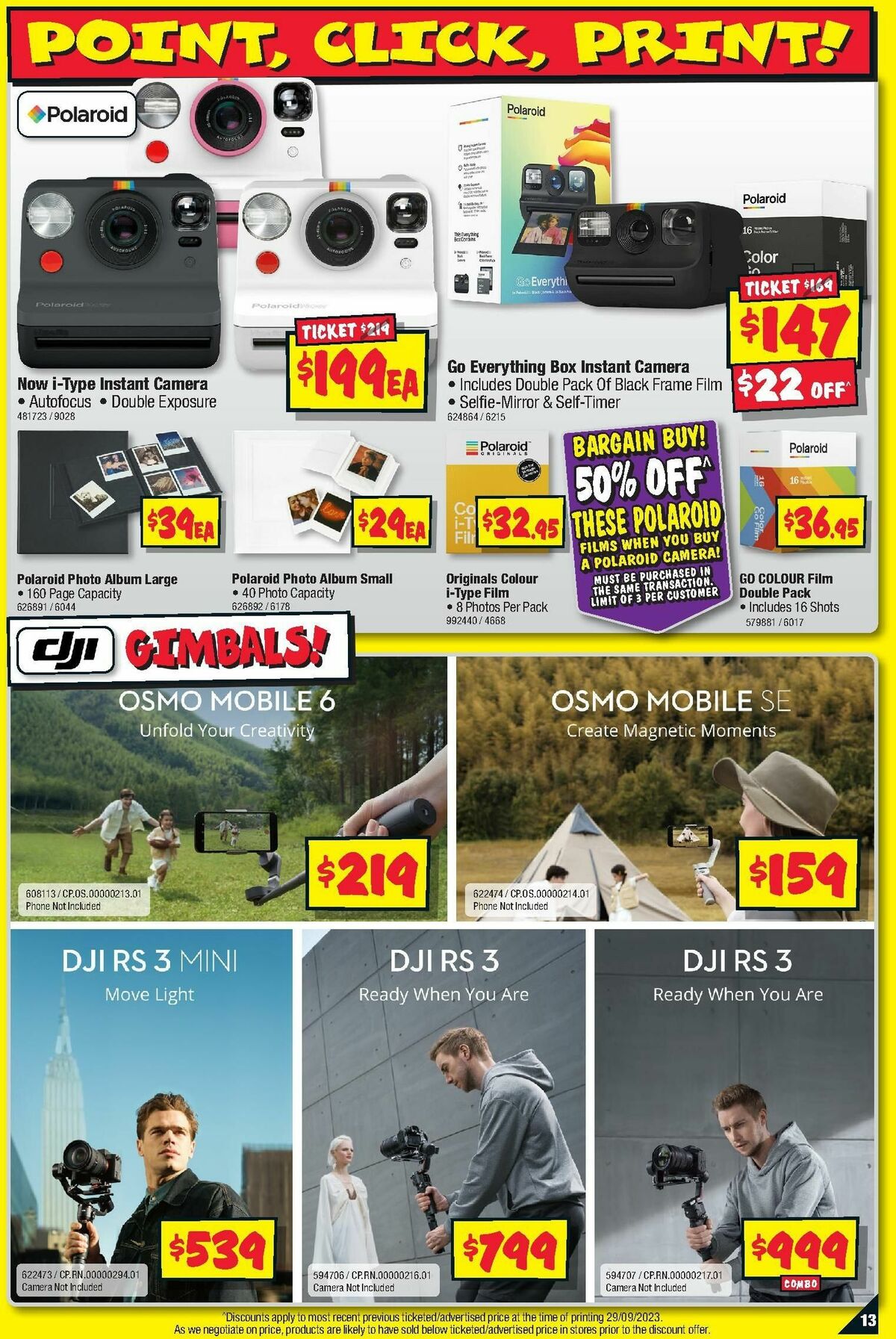 JB Hi-Fi Camera Bonanza Catalogues from 12 October