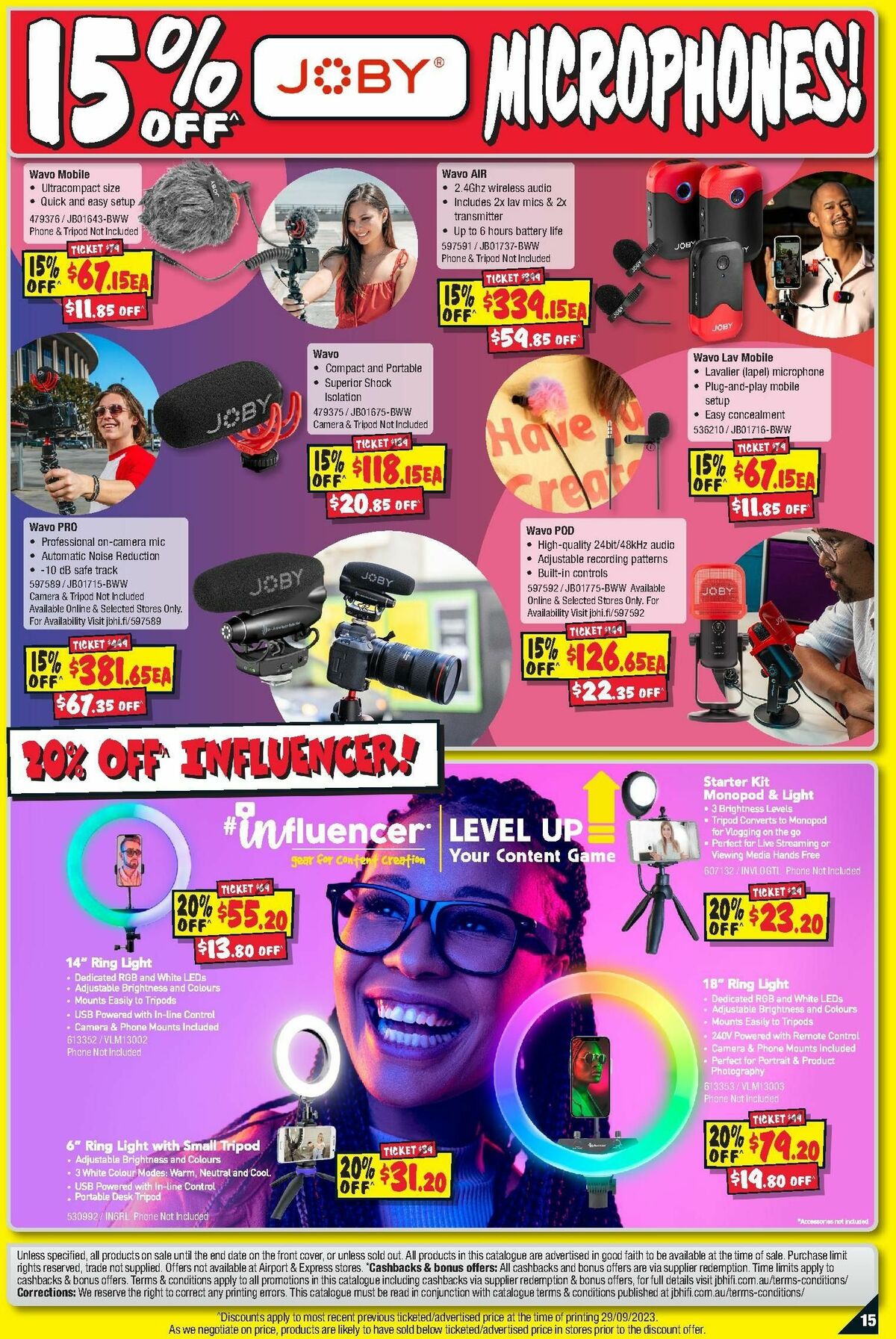 JB Hi-Fi Camera Bonanza Catalogues from 12 October