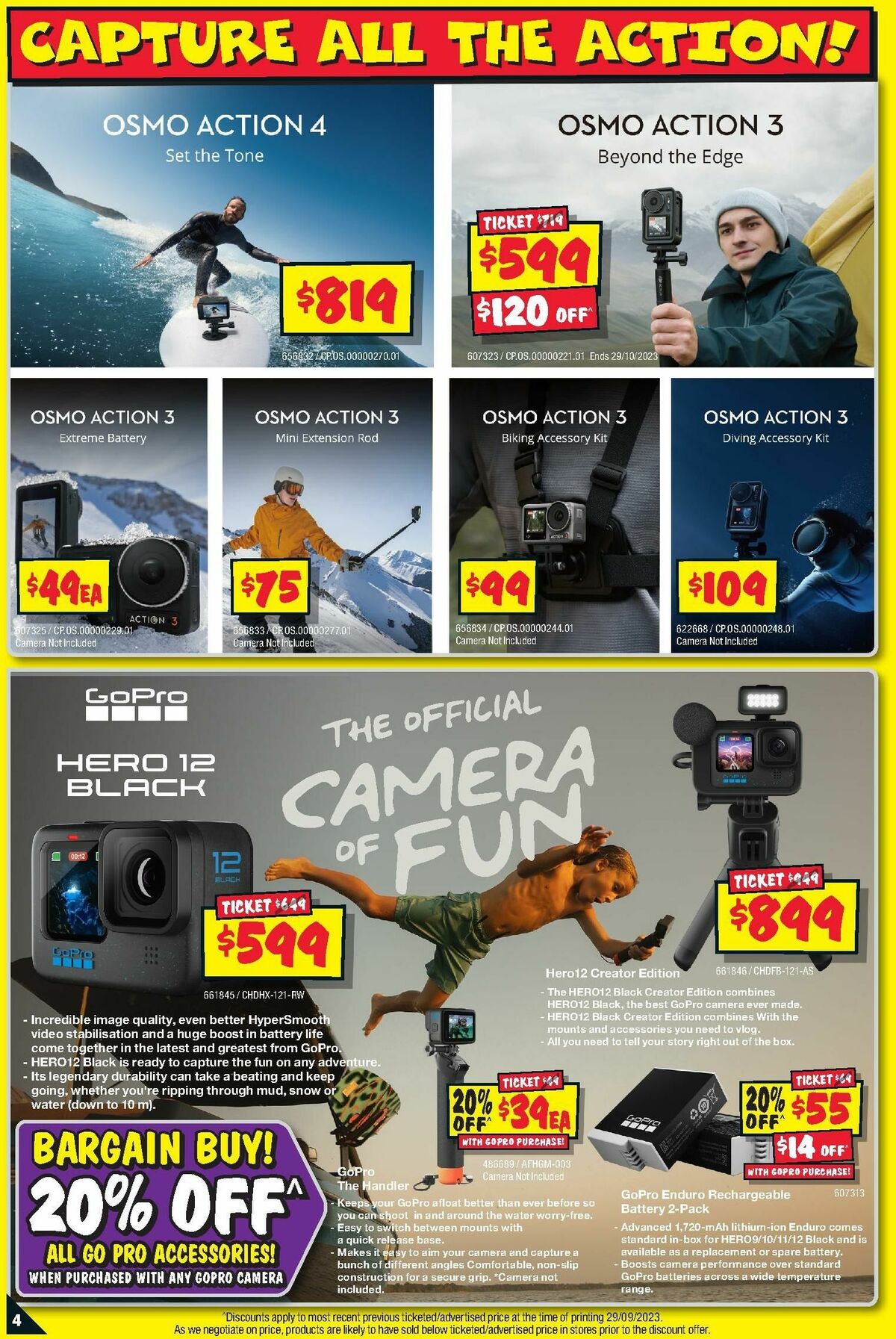 JB Hi-Fi Camera Bonanza Catalogues from 12 October