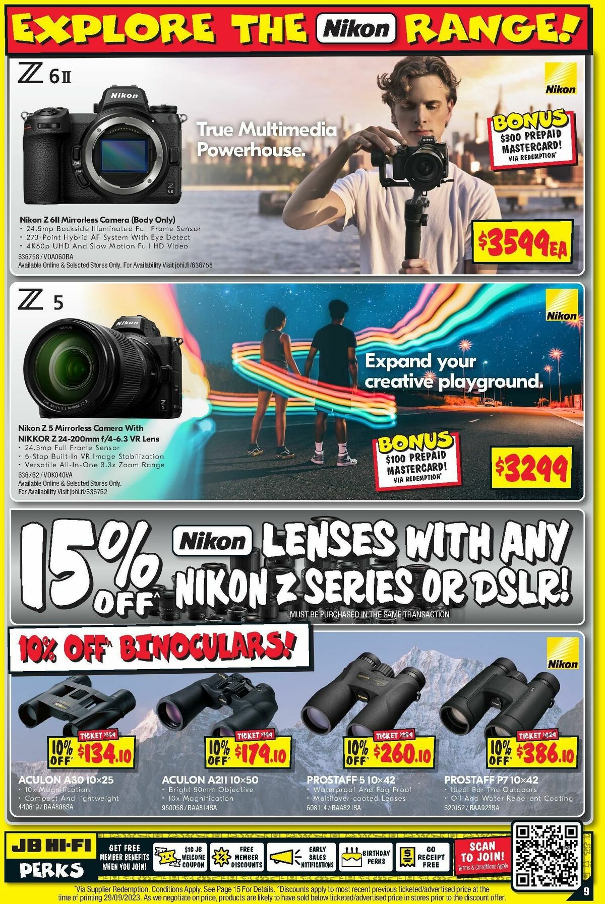 JB Hi-Fi Camera Bonanza Catalogues from 12 October