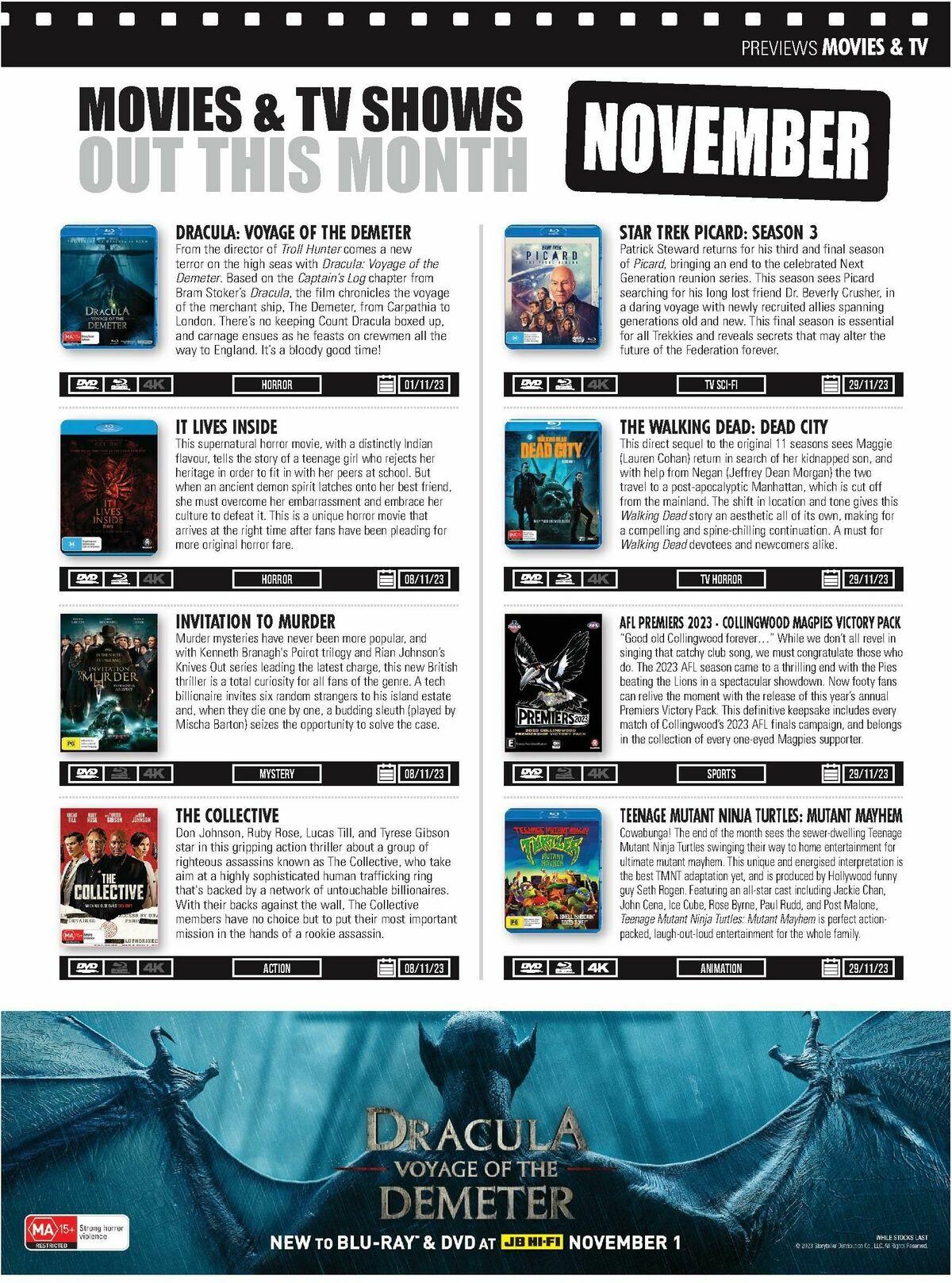 JB Hi-Fi Magazine November Catalogues from 1 November