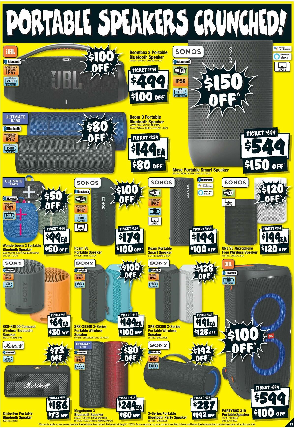 JB Hi-Fi Catalogues from 20 November