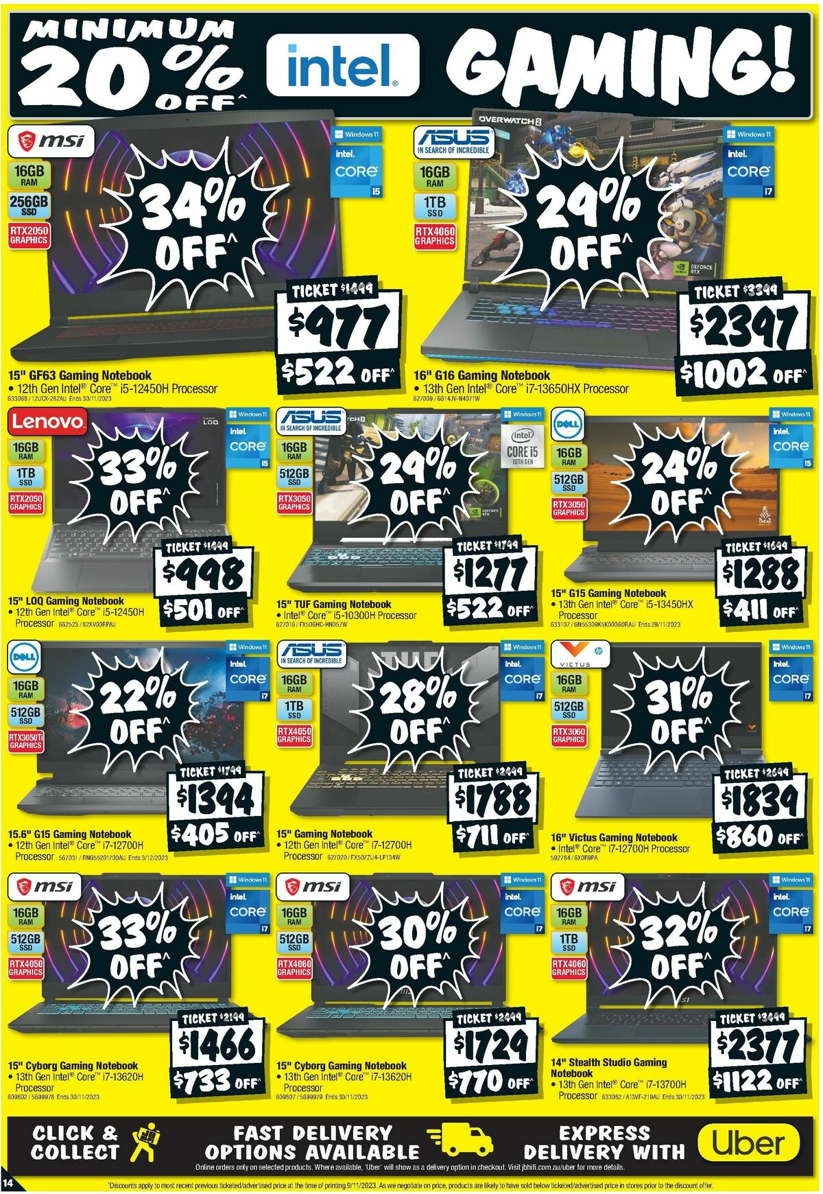 JB Hi-Fi Catalogues from 20 November