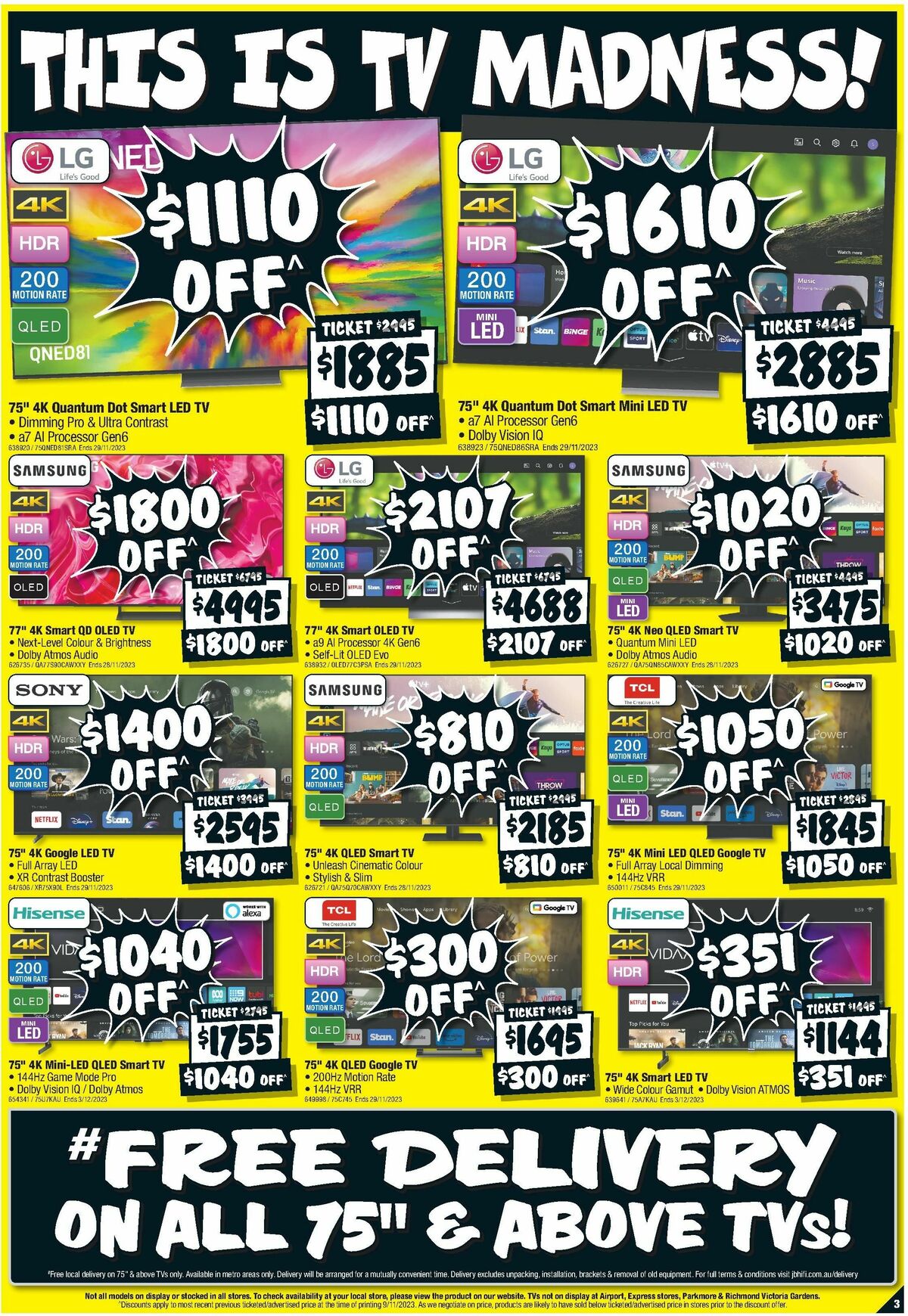 JB Hi-Fi Catalogues from 20 November