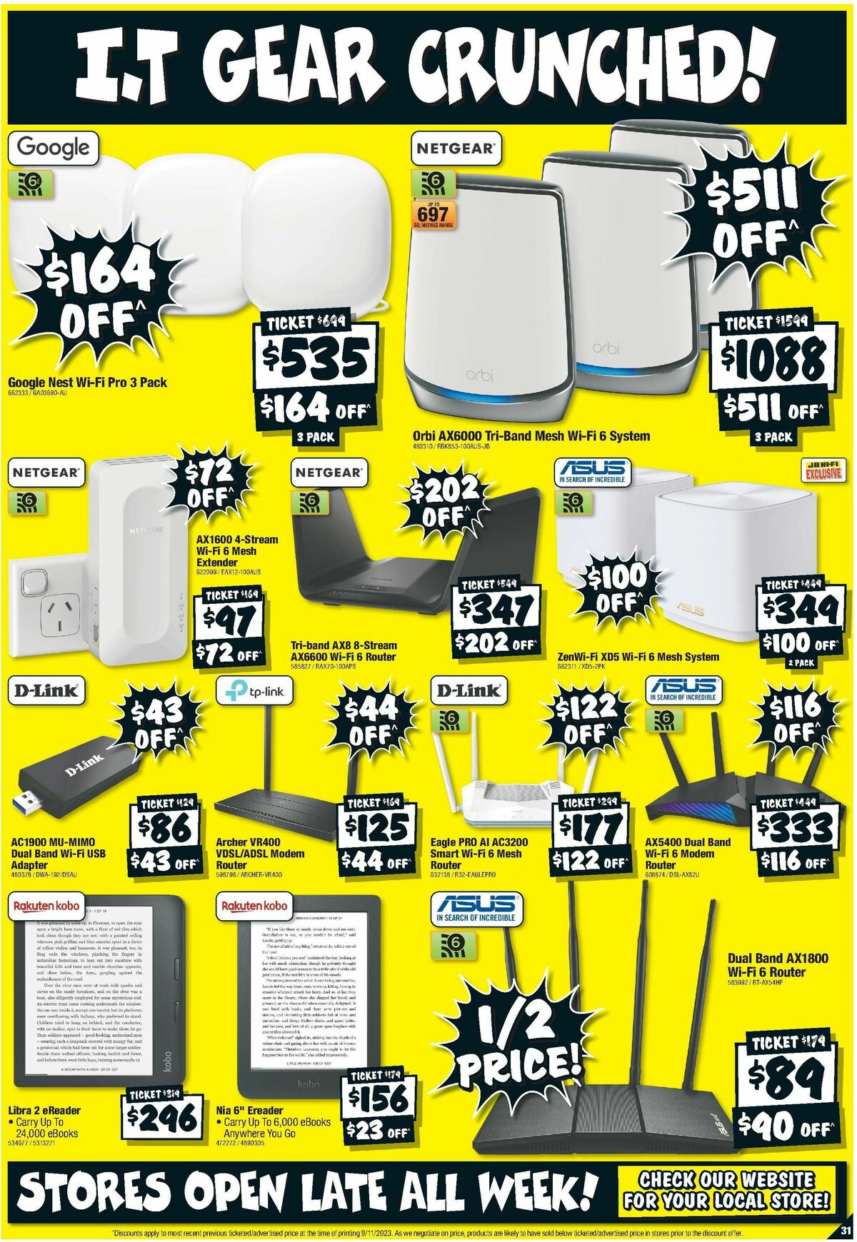 JB Hi-Fi Catalogues from 20 November