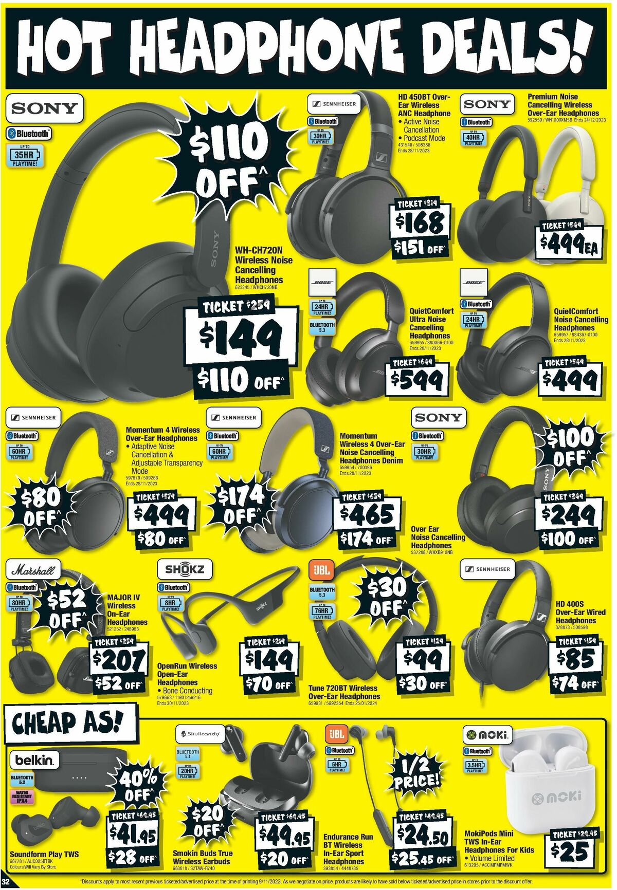 JB Hi-Fi Catalogues from 20 November