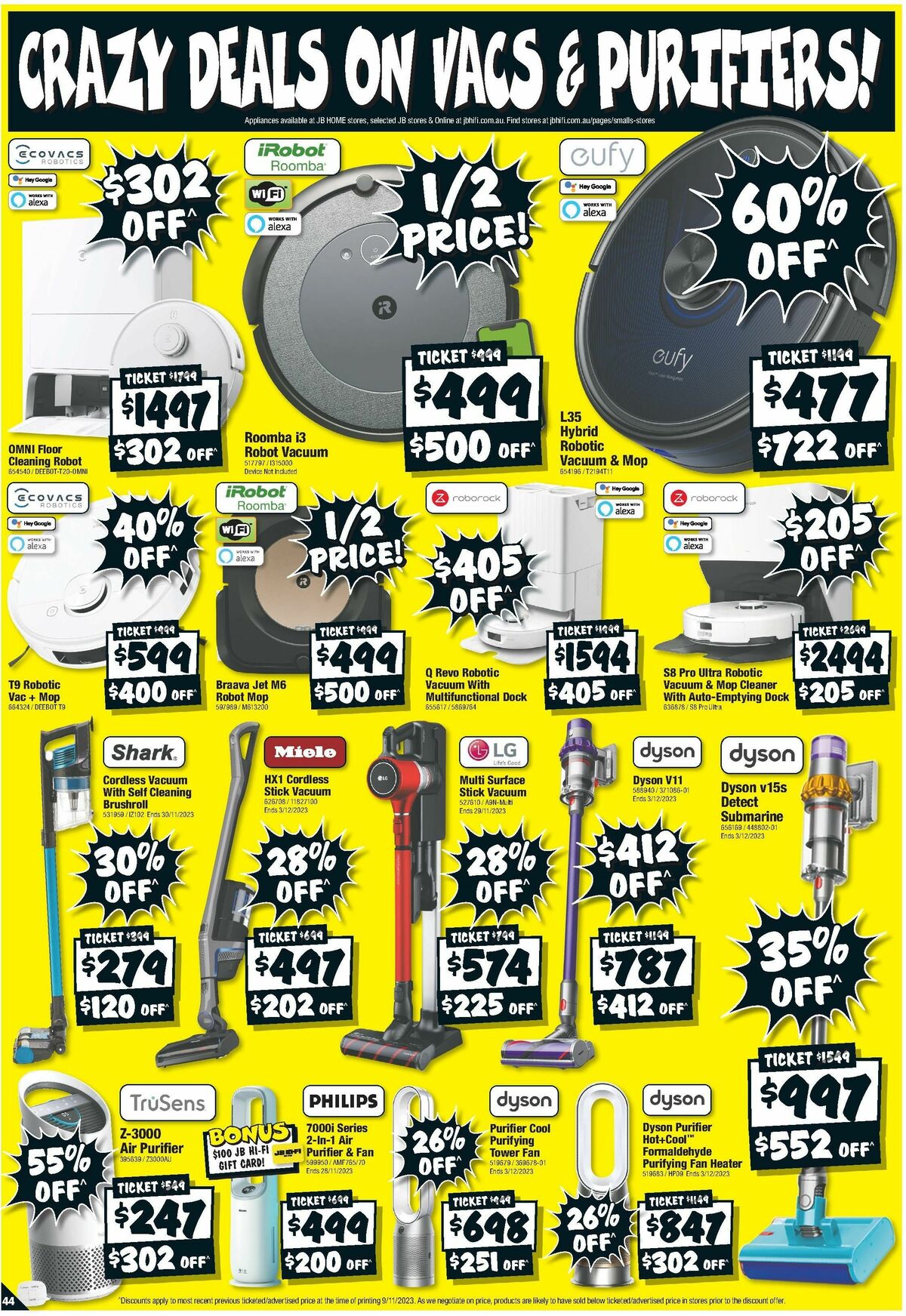 JB Hi-Fi Catalogues from 20 November