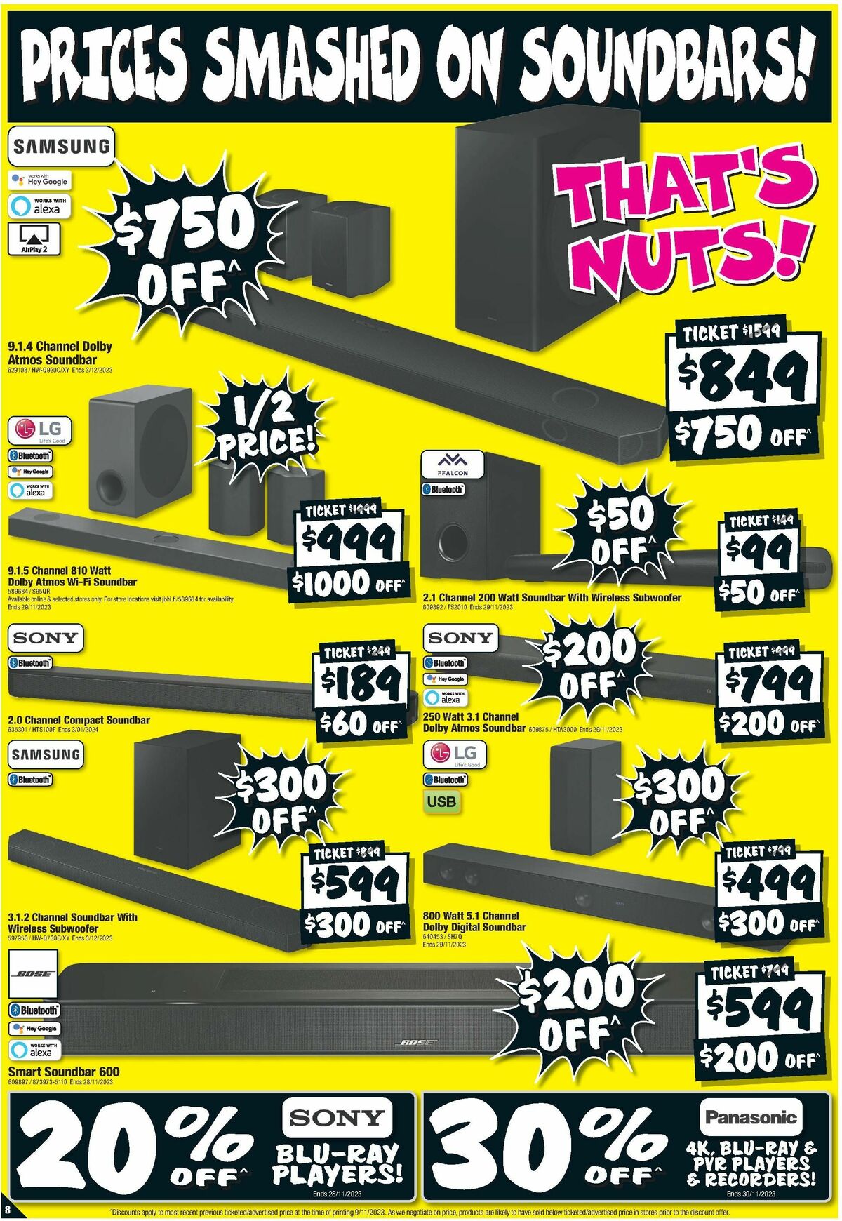 JB Hi-Fi Catalogues from 20 November