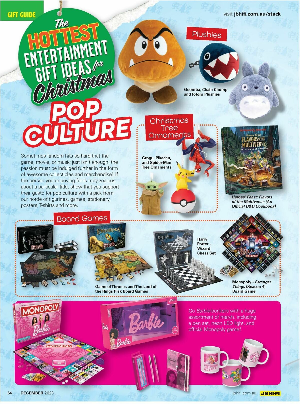 JB Hi-Fi Magazine December Catalogues from 1 December