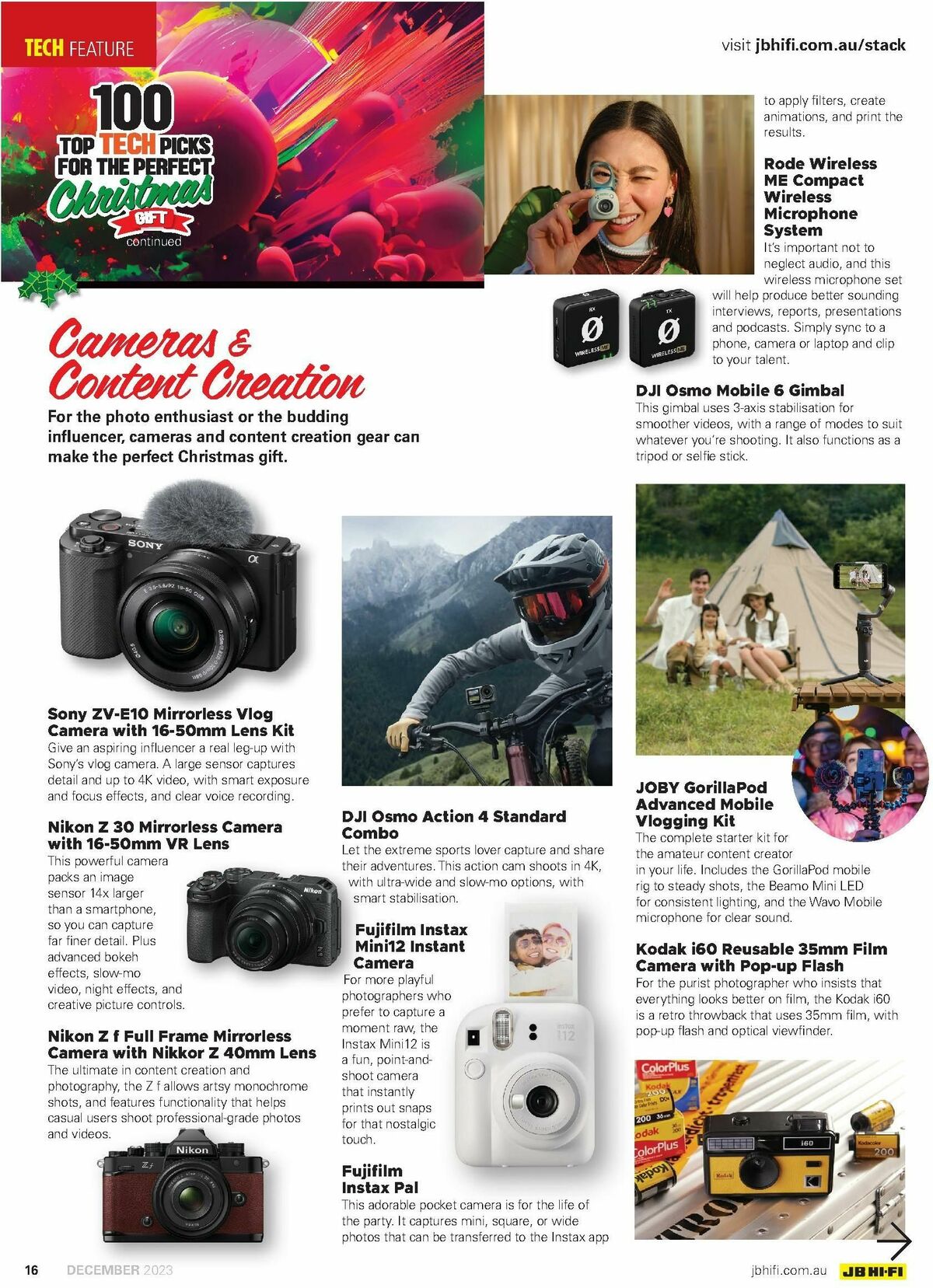 JB Hi-Fi Magazine December Catalogues from 1 December