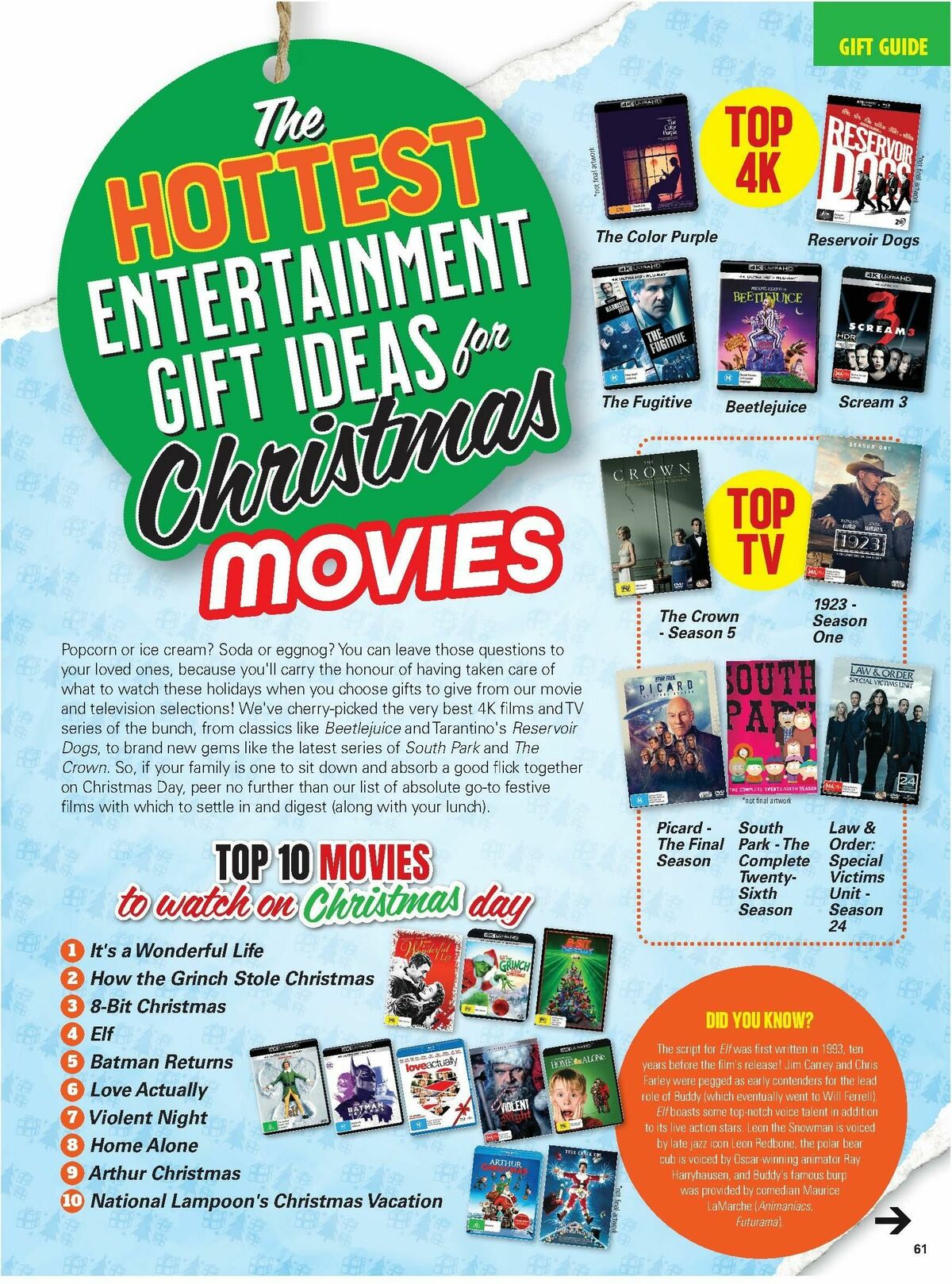 JB Hi-Fi Magazine December Catalogues from 1 December