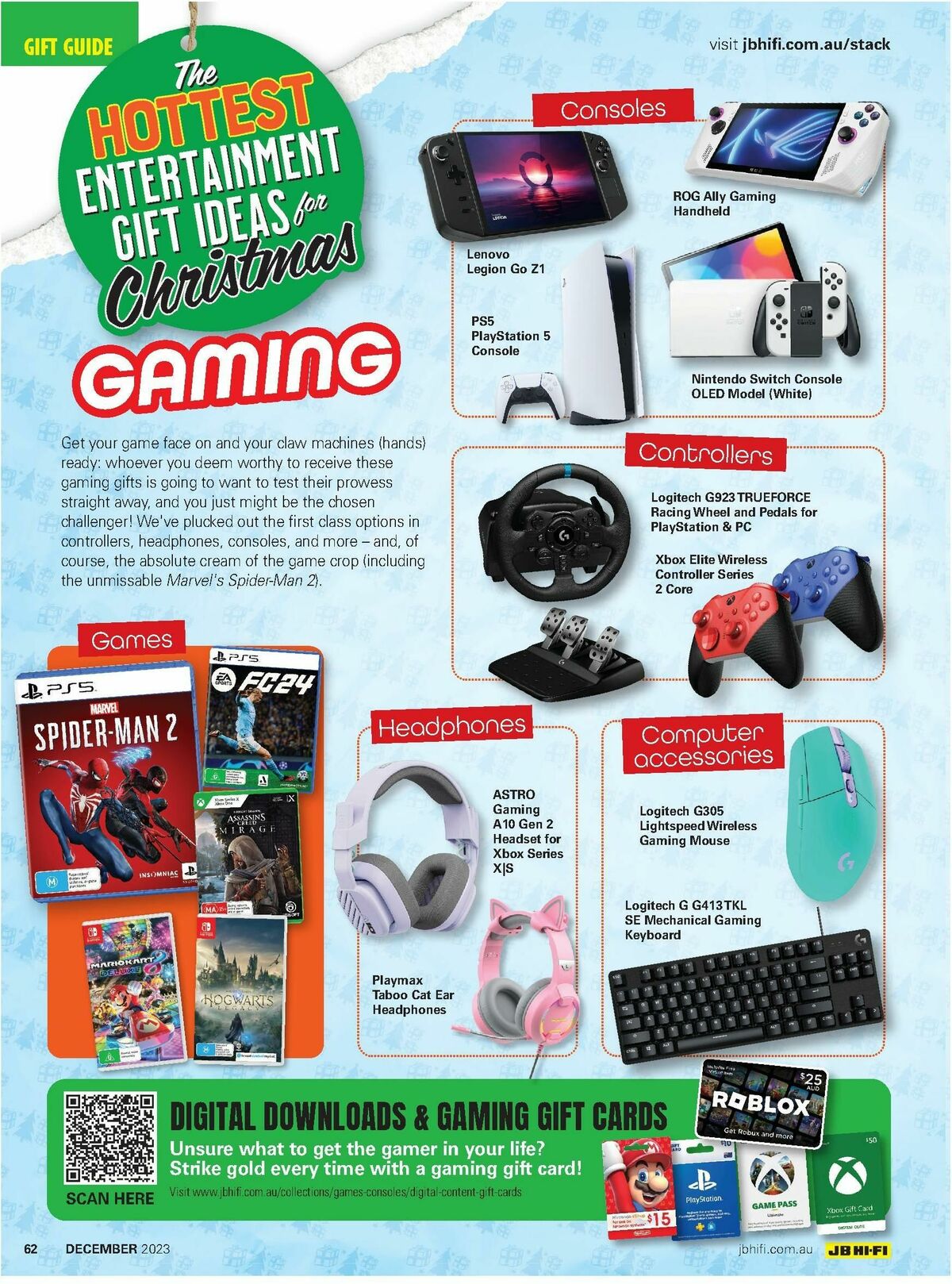 JB Hi-Fi Magazine December Catalogues from 1 December