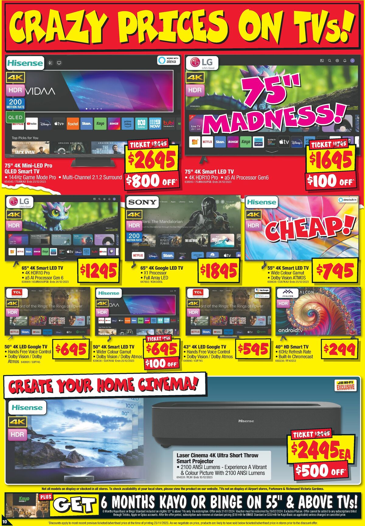 JB Hi-Fi Catalogues from 7 December