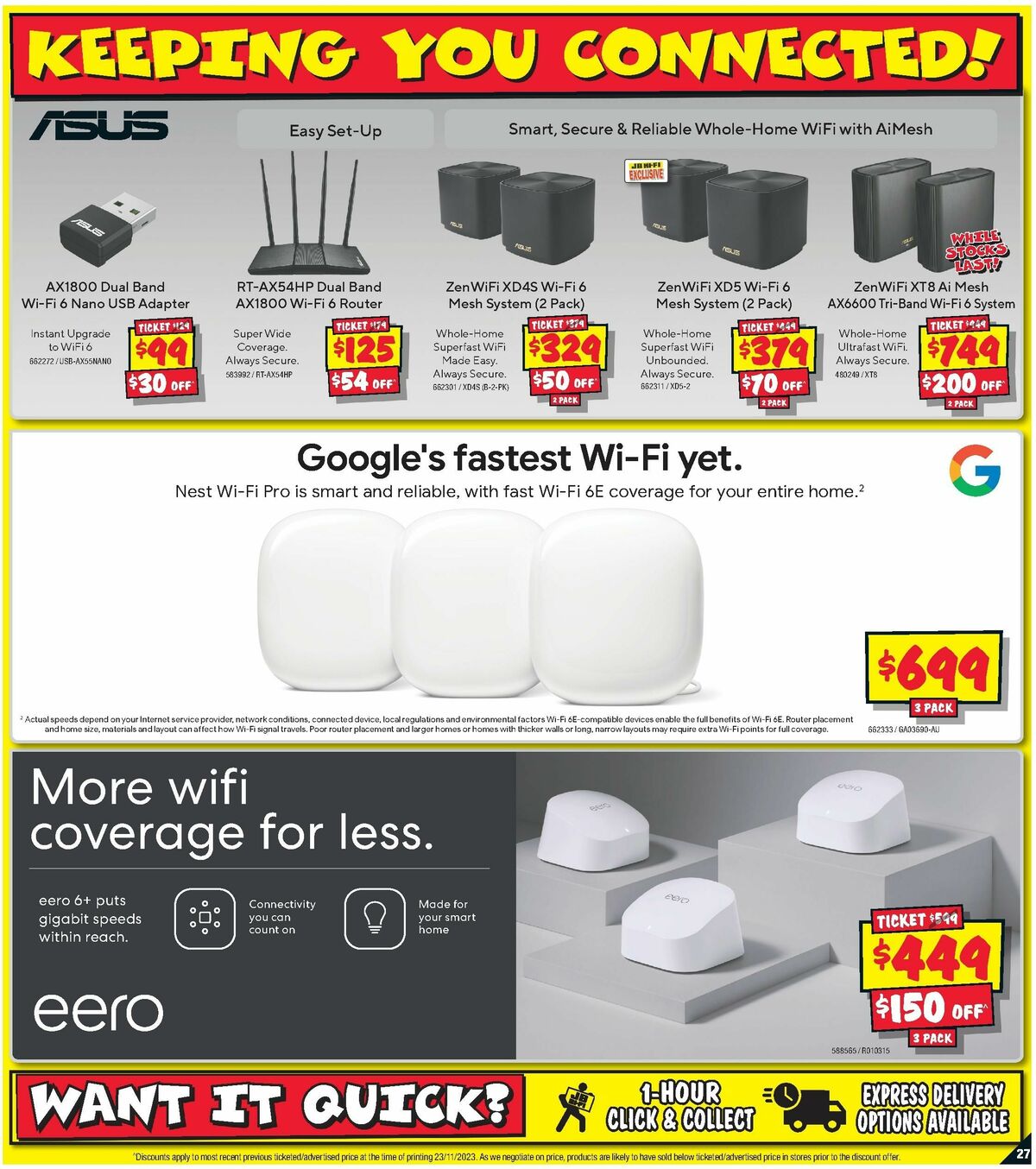 JB Hi-Fi Computers, I.T. & Accessories Catalogues from 7 December