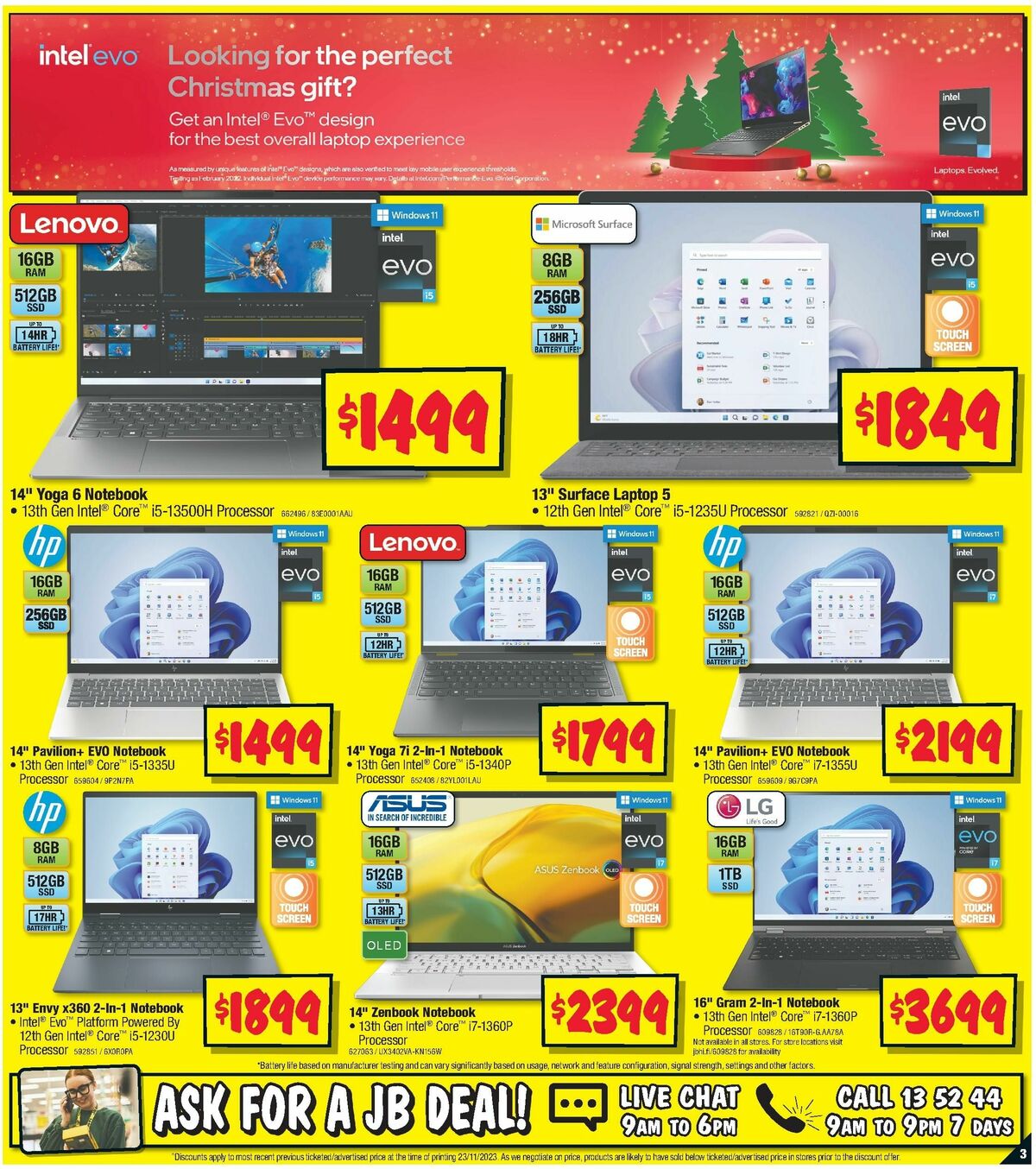 JB Hi-Fi Computers, I.T. & Accessories Catalogues from 7 December