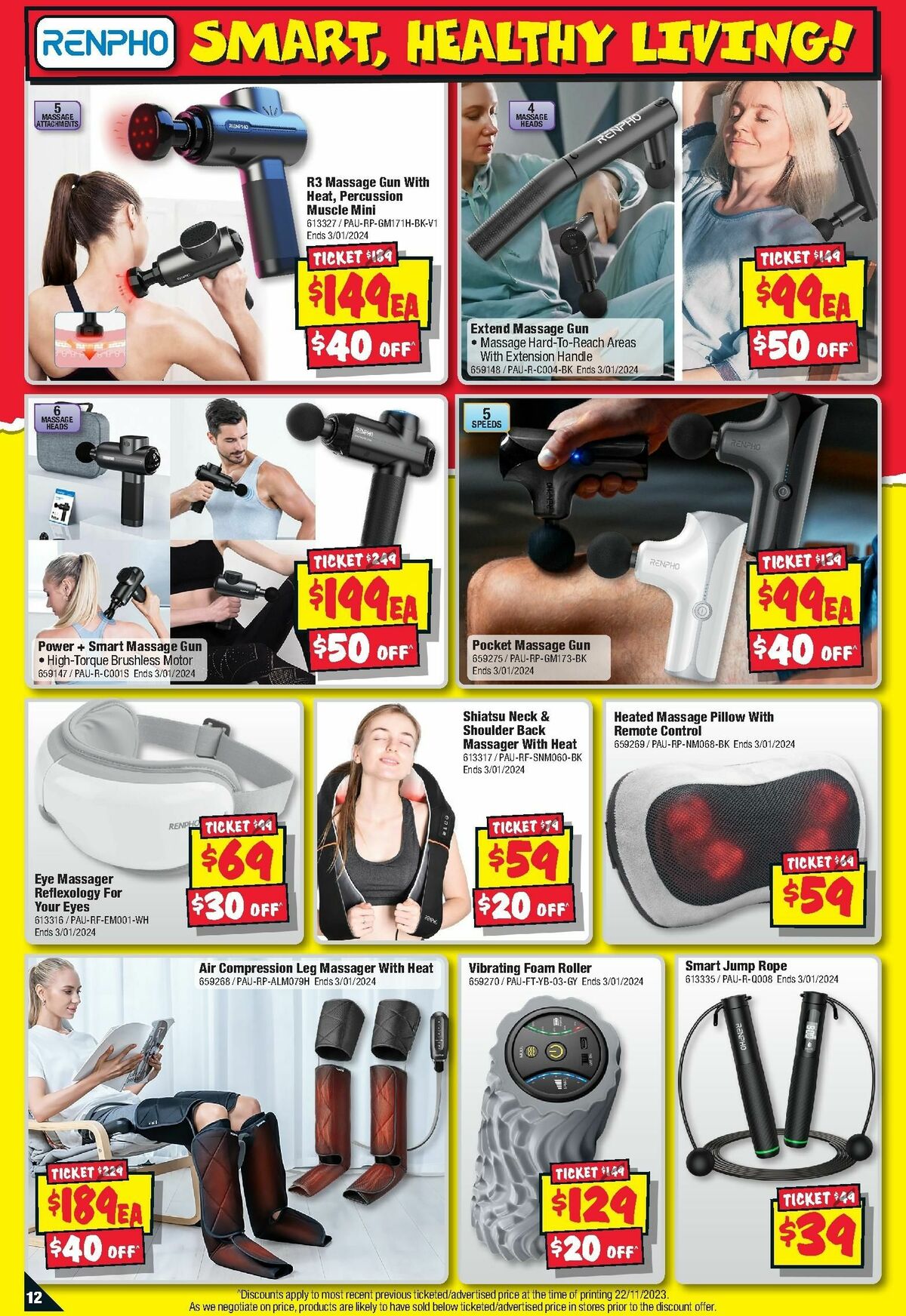 JB Hi-Fi Crackin Xmas Deal on Fitness, Health & Wellness Catalogues from 7 December