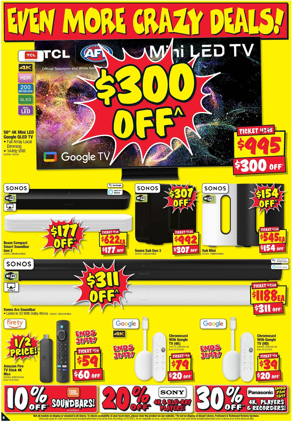 JB Hi-Fi Catalogues from 26 December