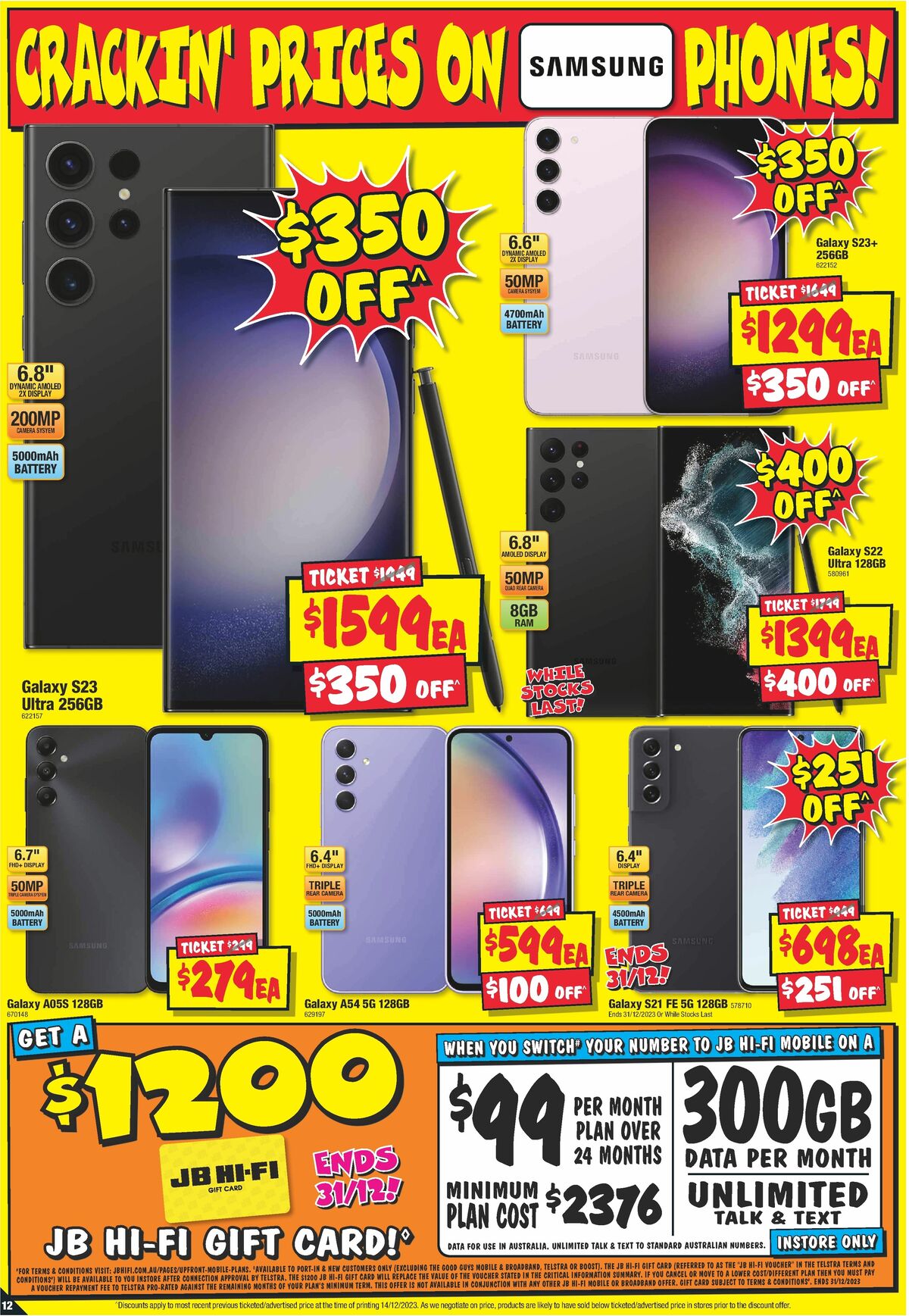 JB Hi-Fi End of Year Madness Catalogues from 26 December