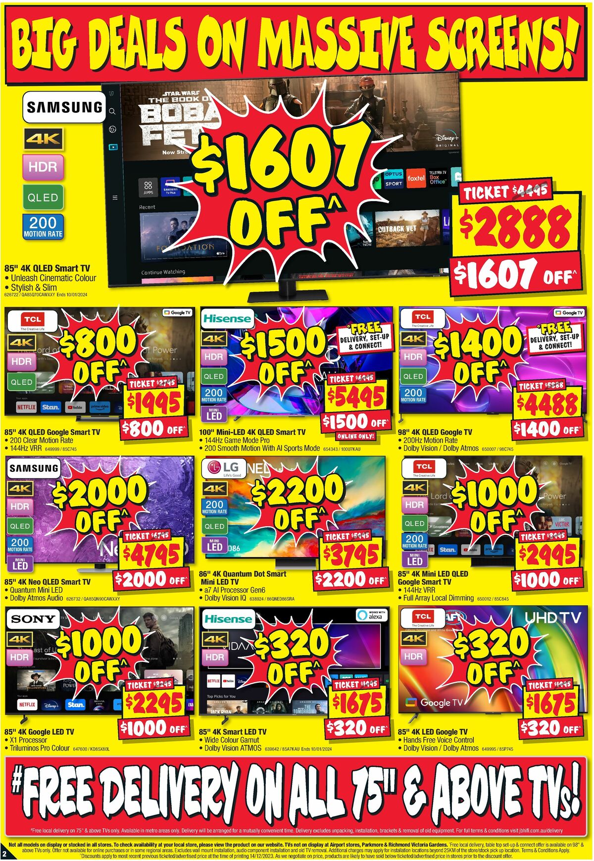 JB Hi-Fi End of Year Madness Catalogues from 26 December