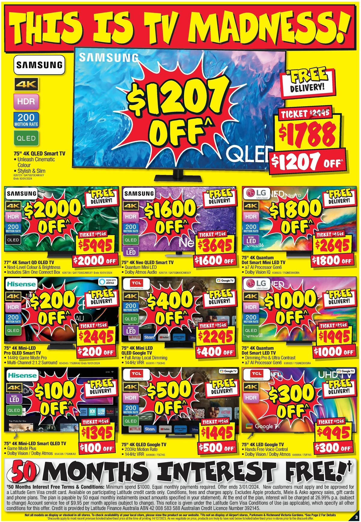 JB Hi-Fi End of Year Madness Catalogues from 26 December