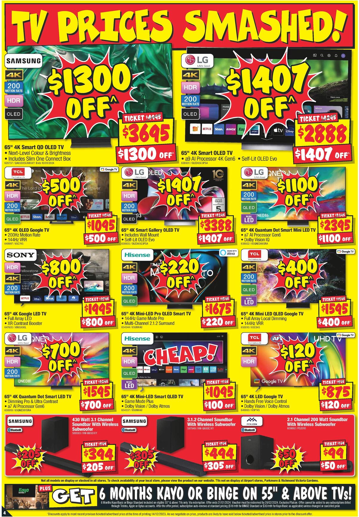 JB Hi-Fi End of Year Madness Catalogues from 26 December