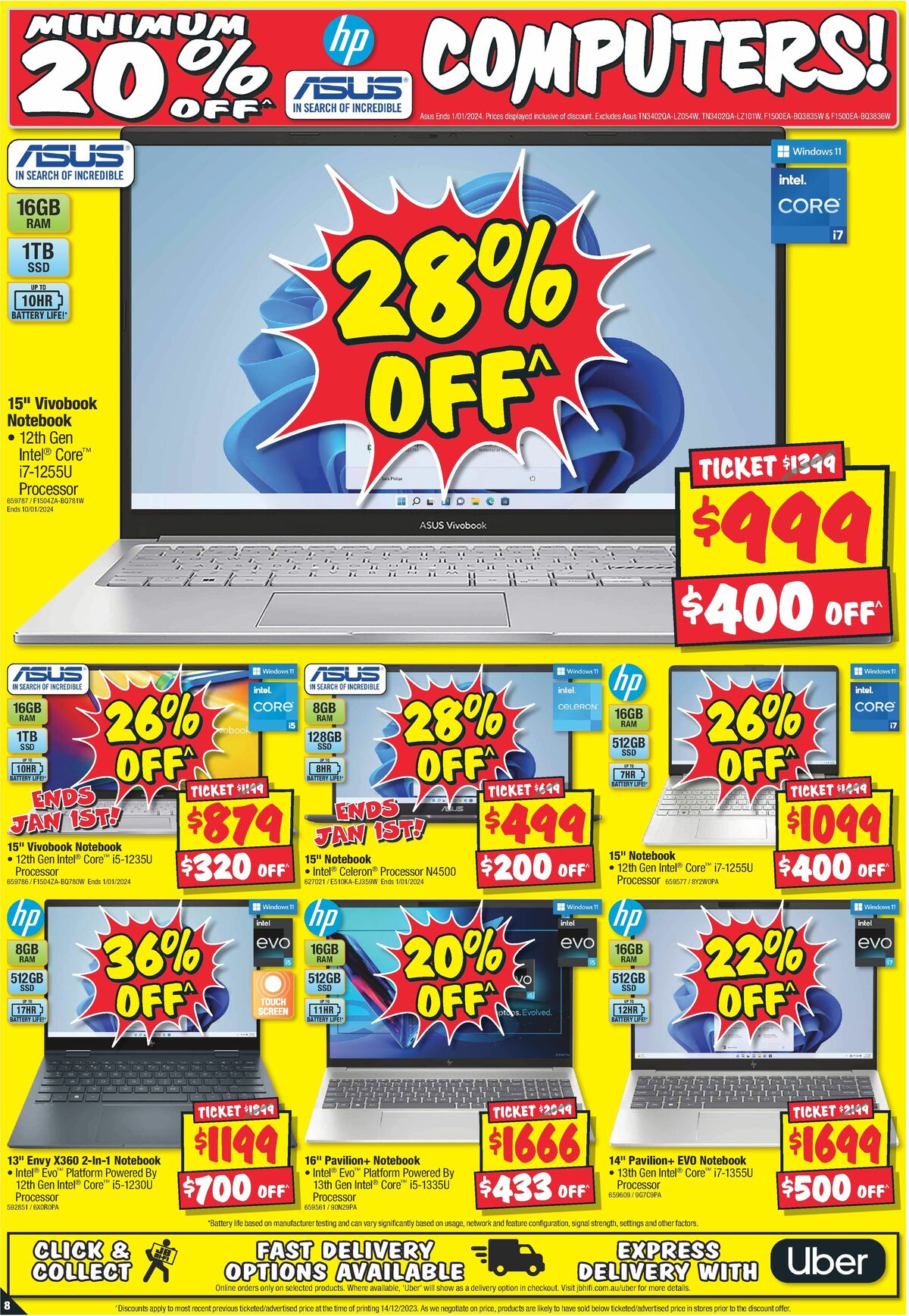 JB Hi-Fi End of Year Madness Catalogues from 26 December