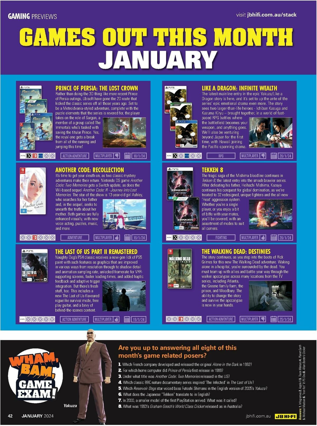 JB Hi-Fi Magazine January Catalogues from 1 January