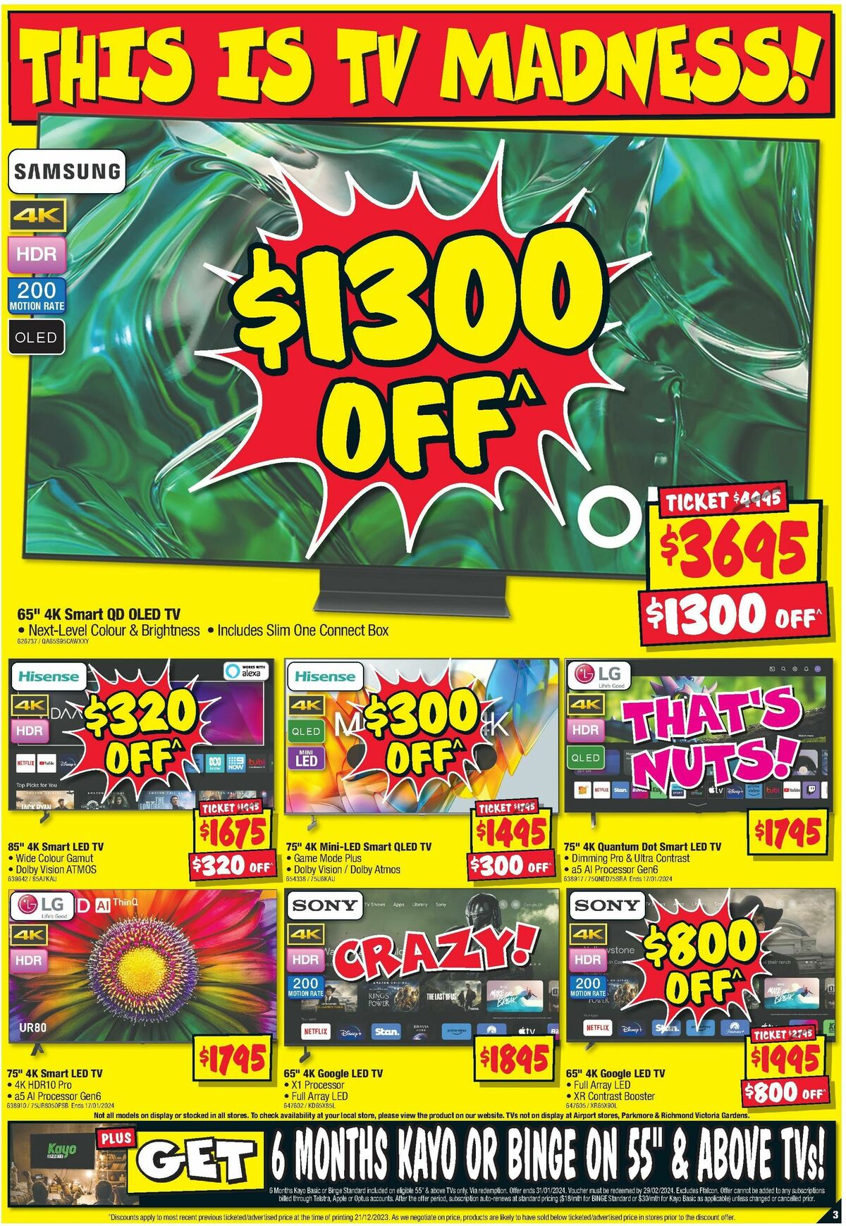 JB Hi-Fi Catalogues from 4 January