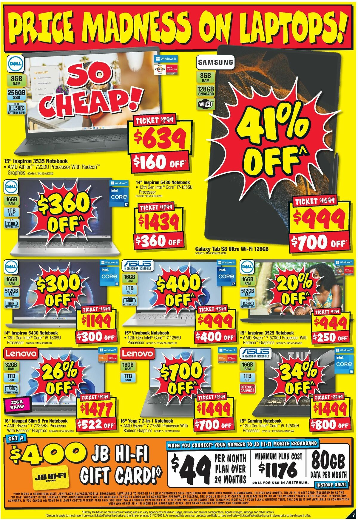 JB Hi-Fi Catalogues from 4 January