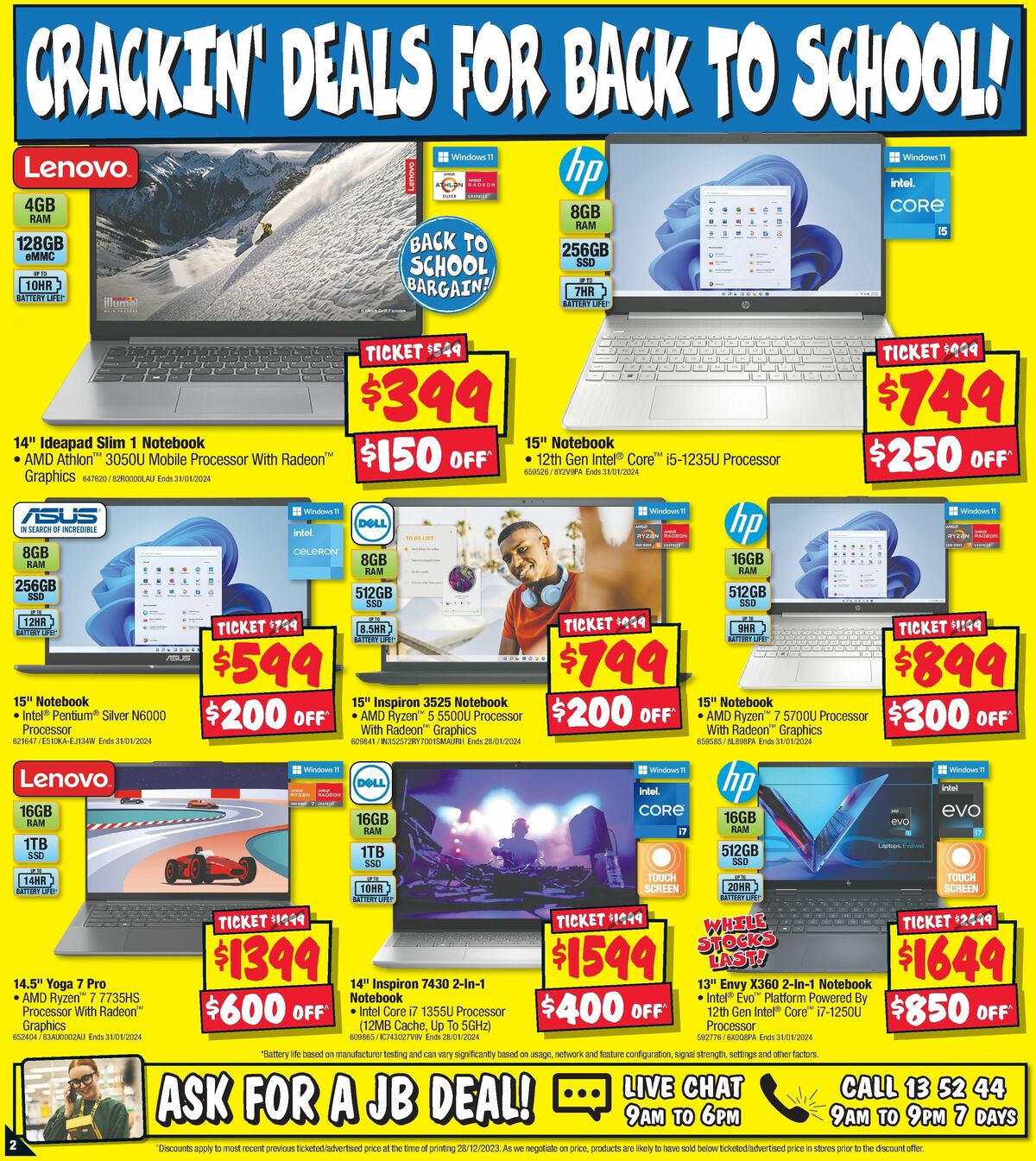 JB Hi-Fi Catalogues from 11 January