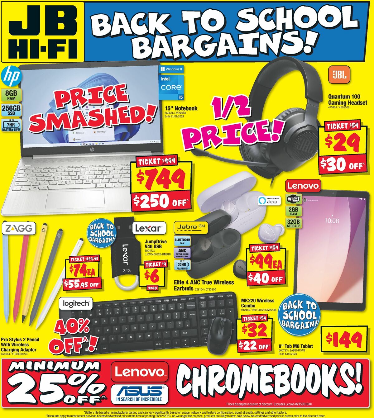 JB Hi-Fi Catalogues from 11 January