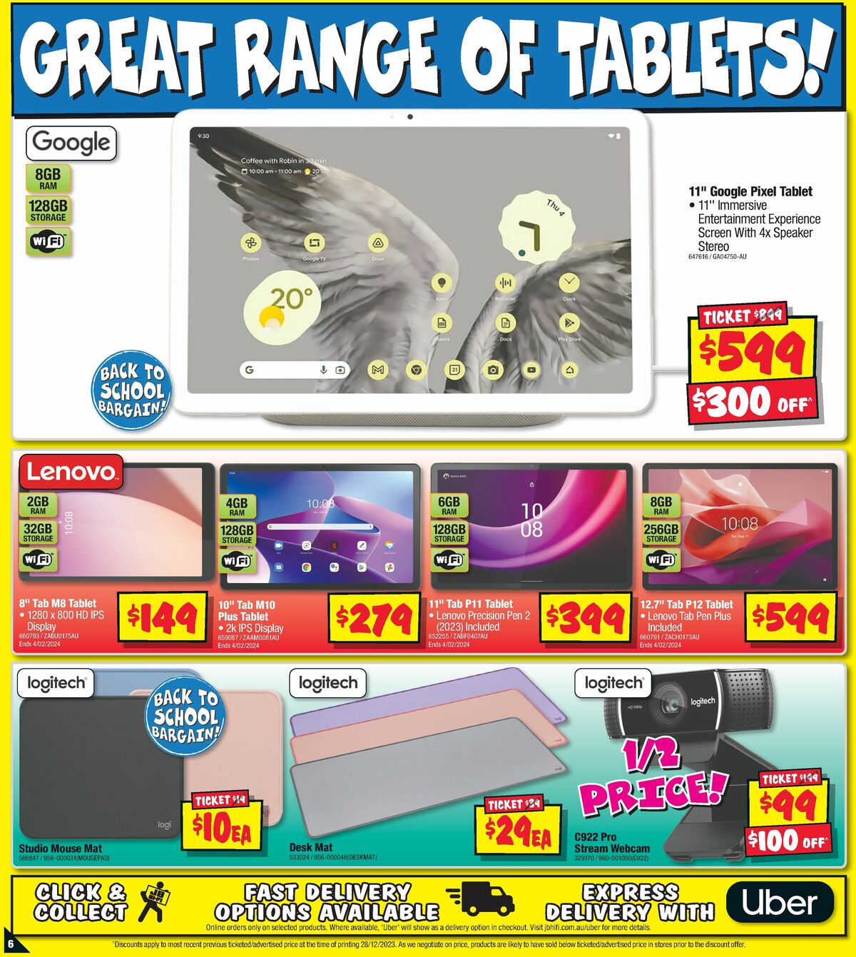 JB Hi-Fi Catalogues from 11 January