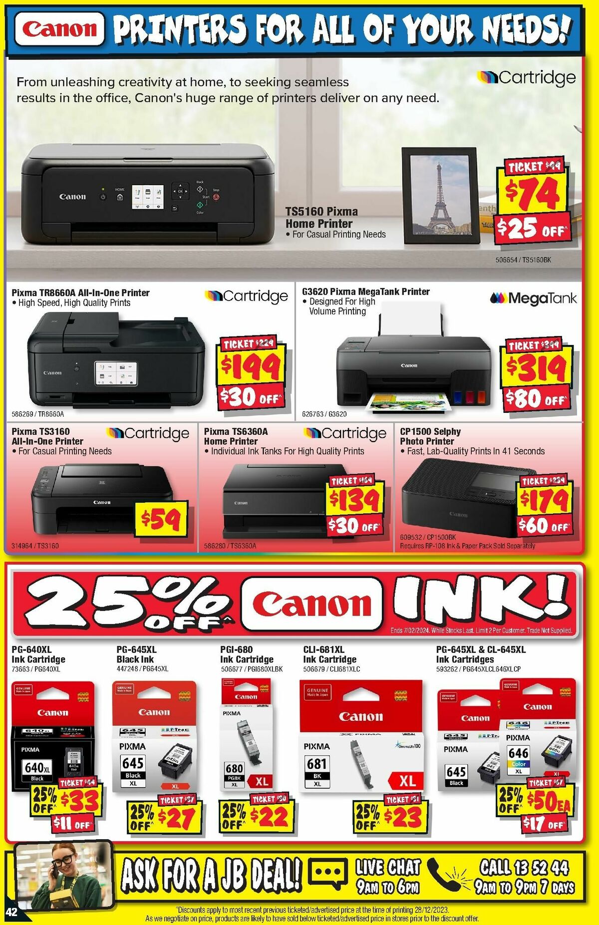 JB Hi-Fi Back to School Computers Catalogues from 11 January