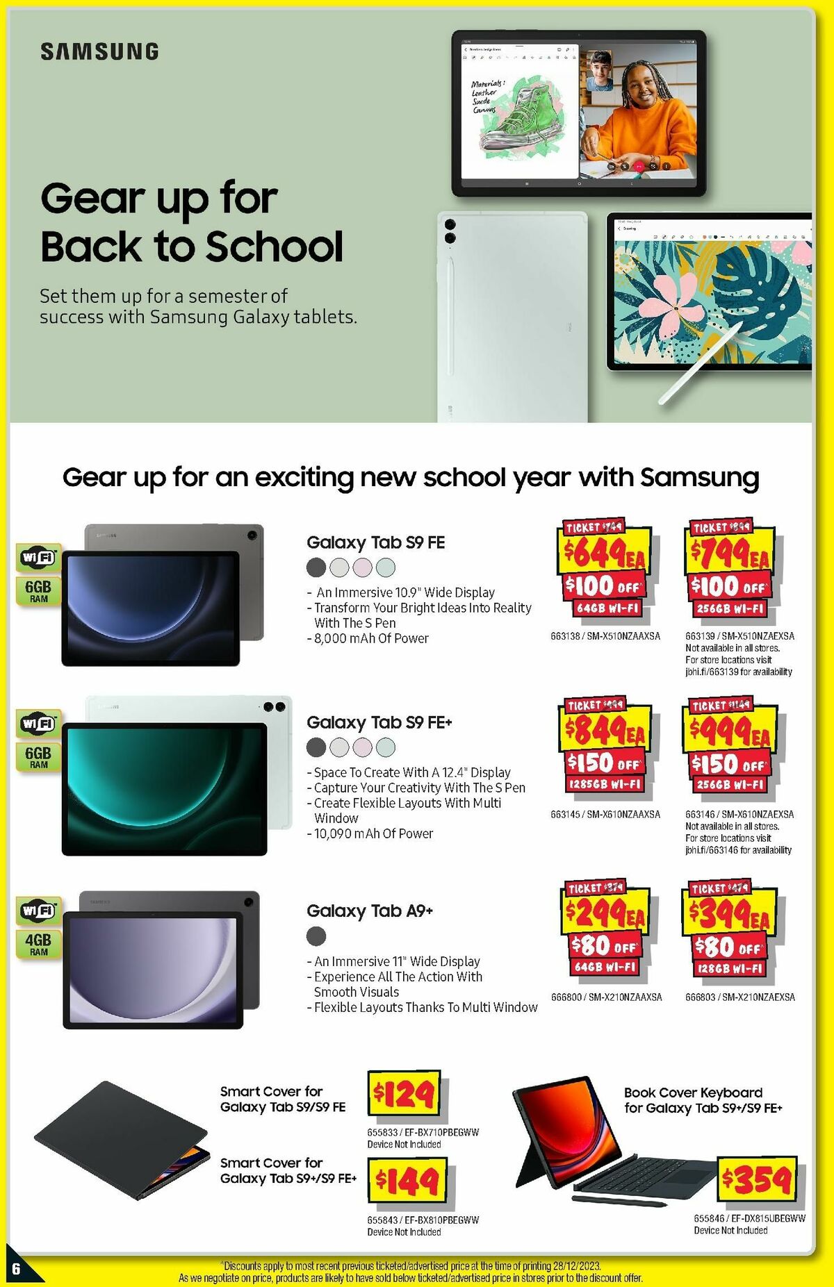 JB Hi-Fi Back to School Computers Catalogues from 11 January