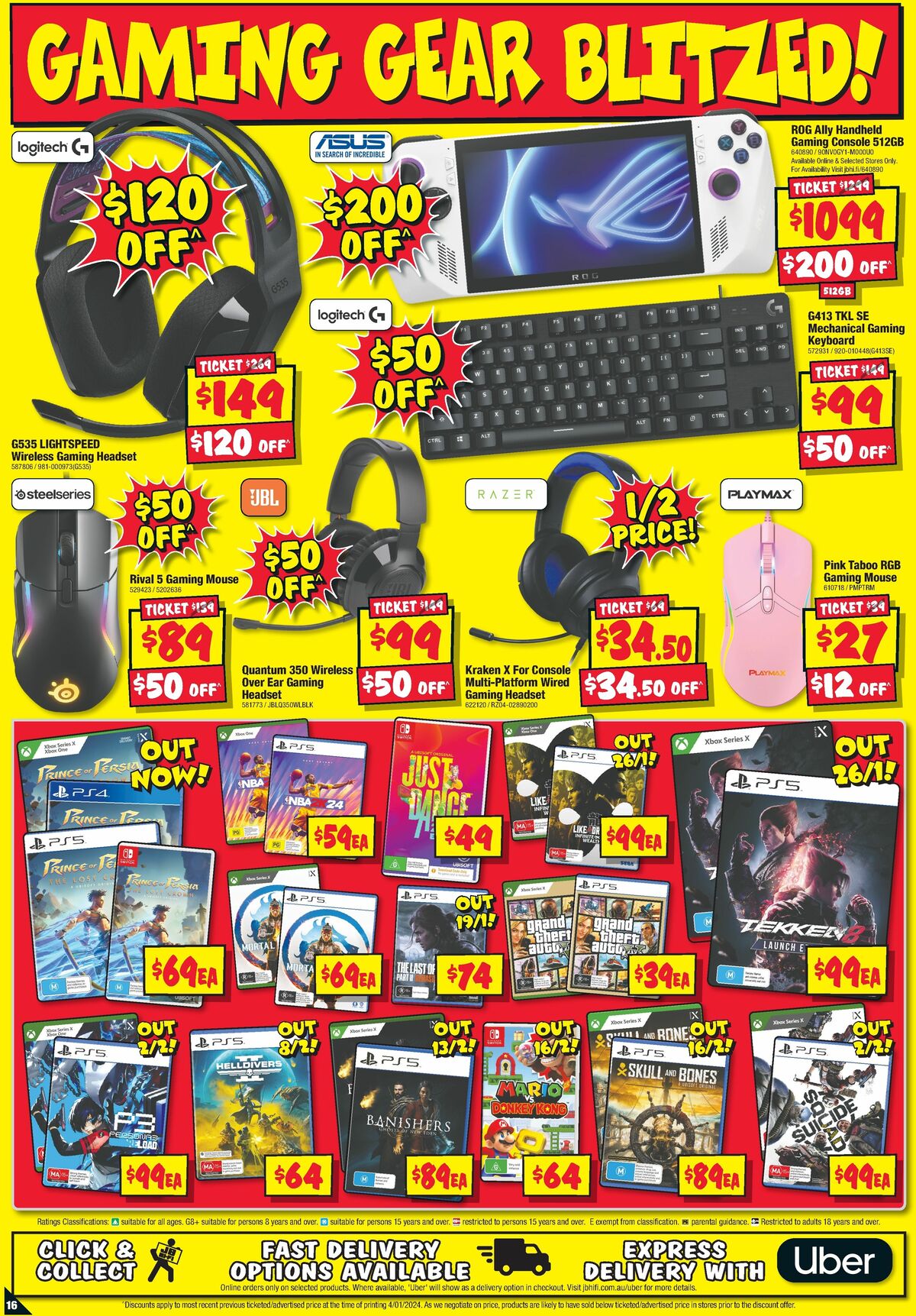 JB Hi-Fi Big Brand Sellout! Catalogues from 18 January