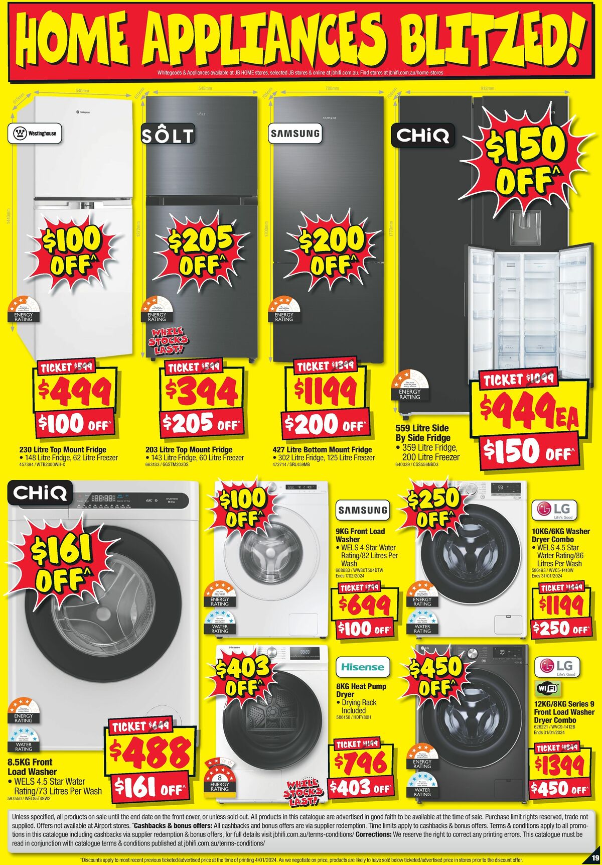 JB Hi-Fi Big Brand Sellout! Catalogues from 18 January