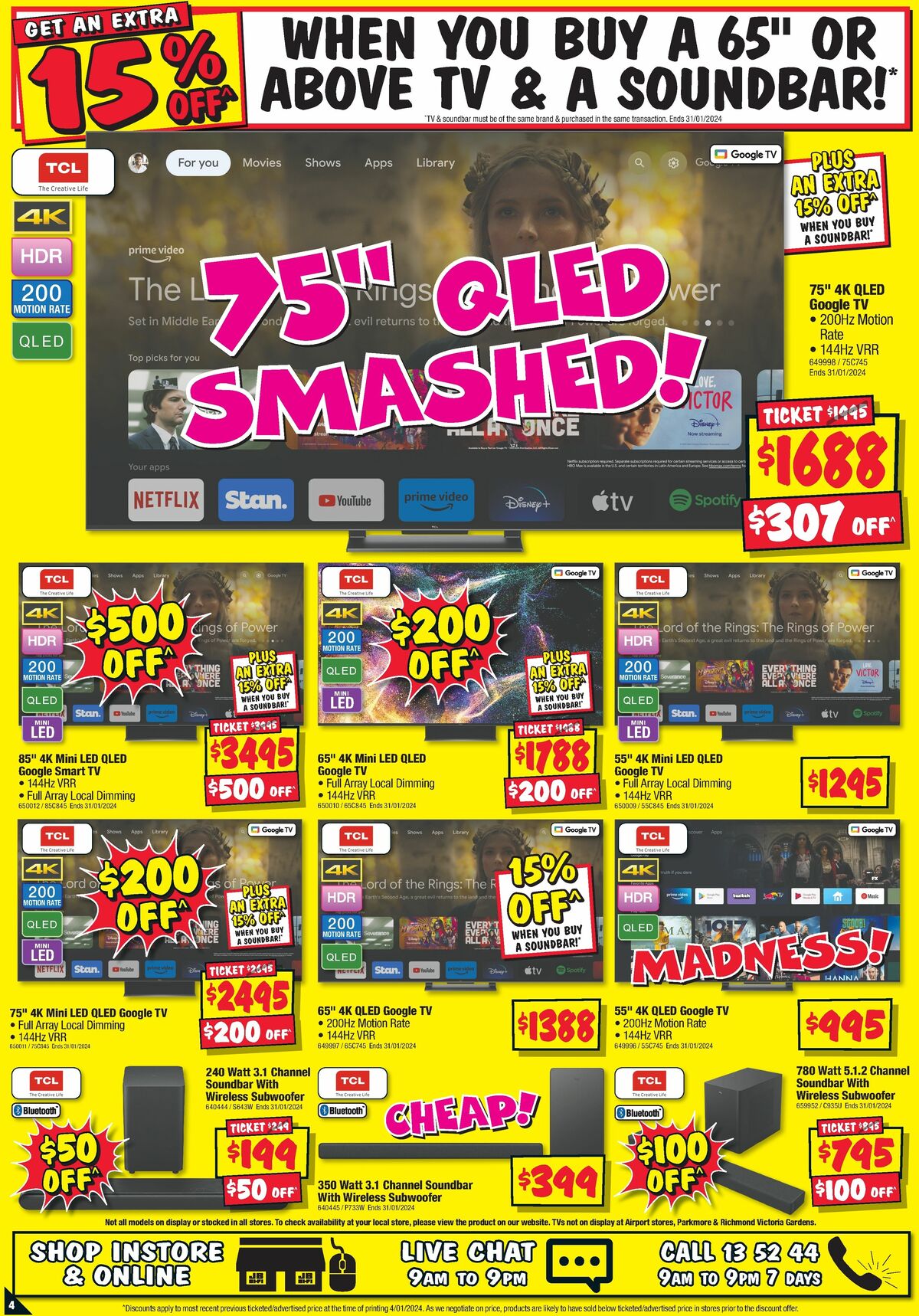 JB Hi-Fi Big Brand Sellout! Catalogues from 18 January