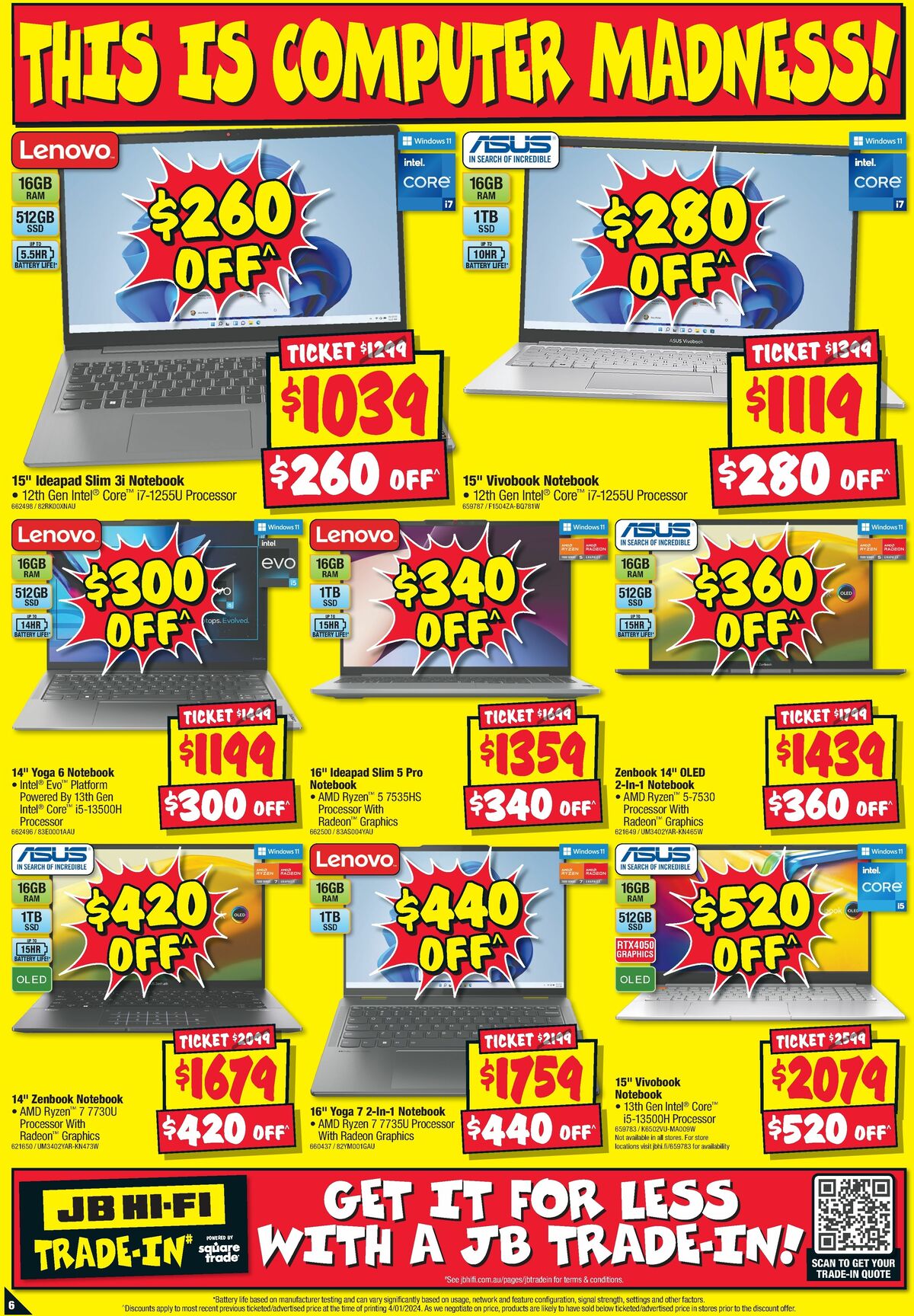 JB Hi-Fi Big Brand Sellout! Catalogues from 18 January