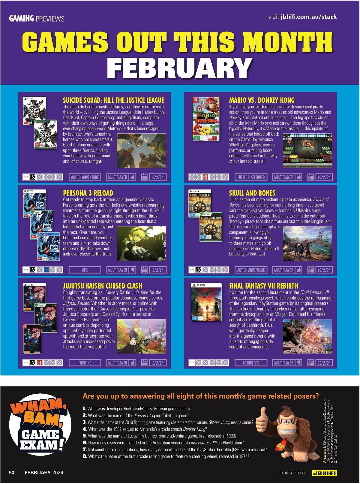 JB Hi-Fi Magazine February Catalogues from 1 February