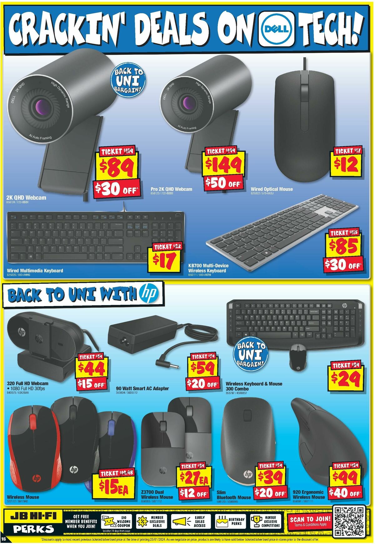 JB Hi-Fi Back to Uni Bargains Catalogues from 8 February