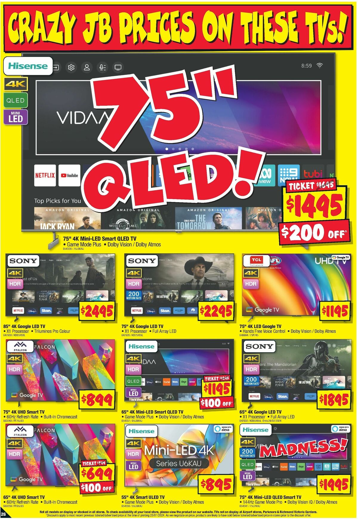 JB Hi-Fi Back to Uni Bargains Catalogues from 8 February