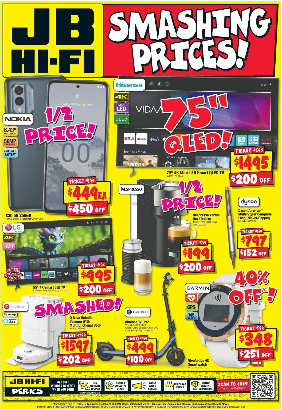 JB Hi-Fi Back to Uni Bargains Catalogues from 8 February