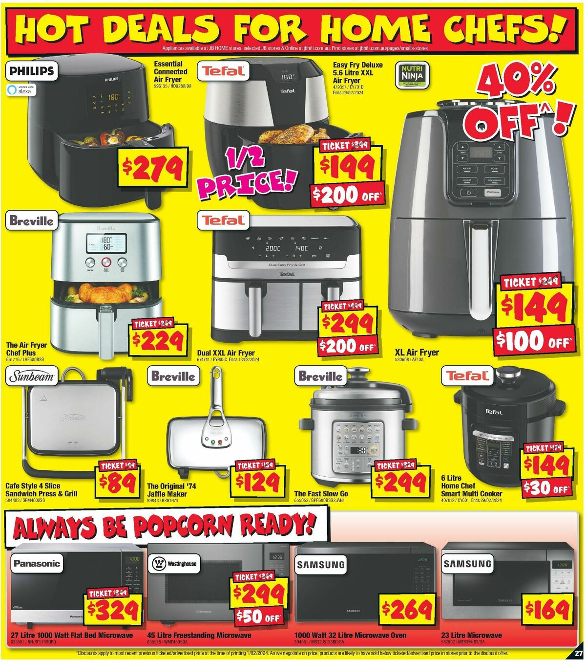 JB Hi-Fi Runout Deals Catalogues from 15 February