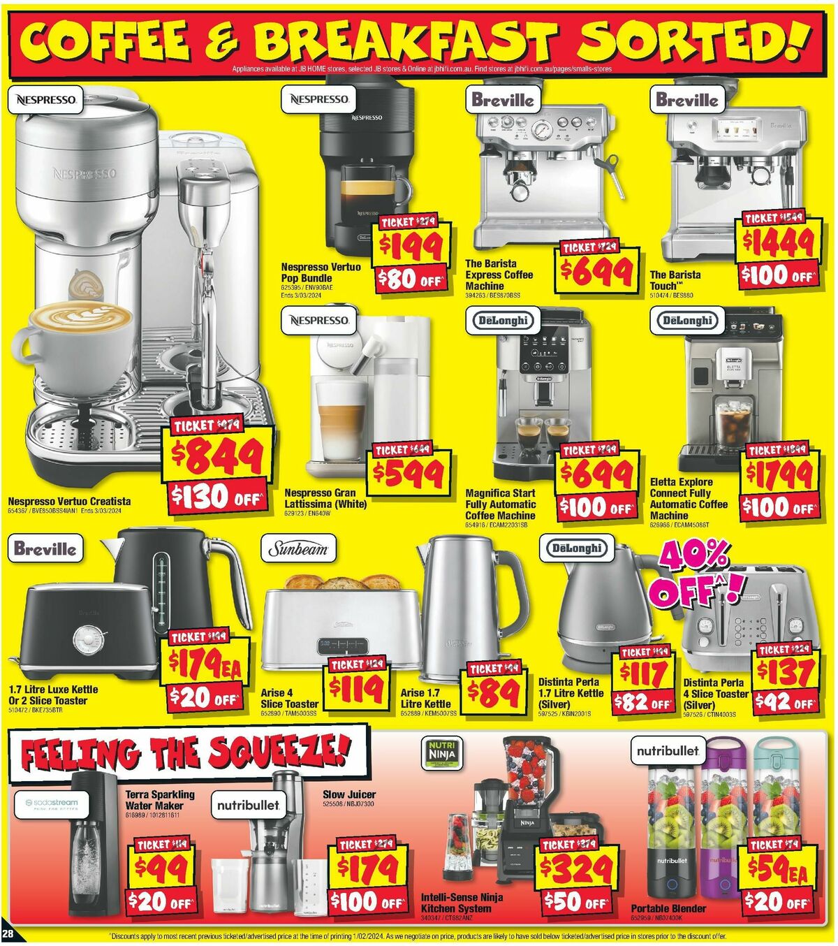 JB Hi-Fi Runout Deals Catalogues from 15 February