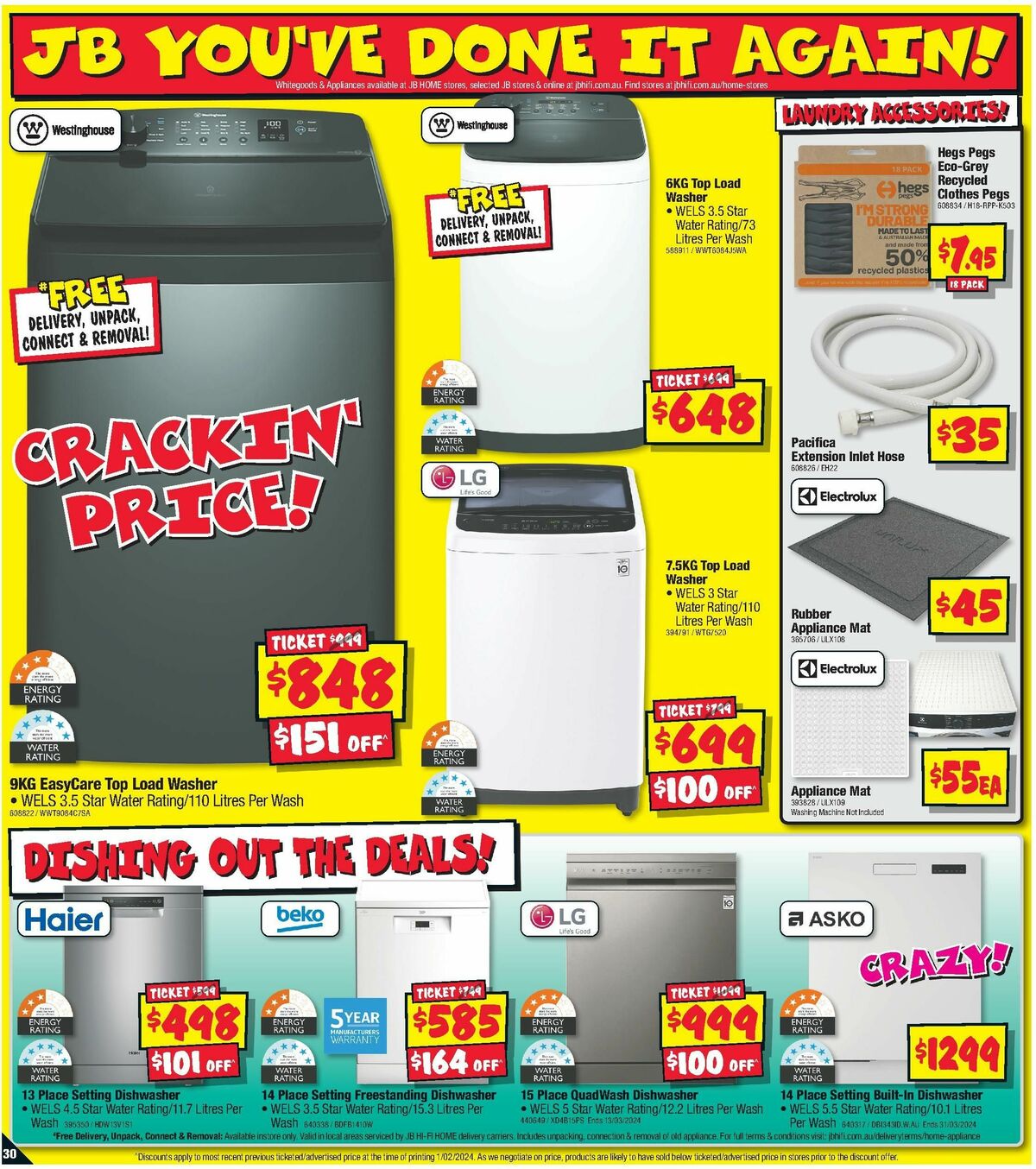 JB Hi-Fi Runout Deals Catalogues from 15 February