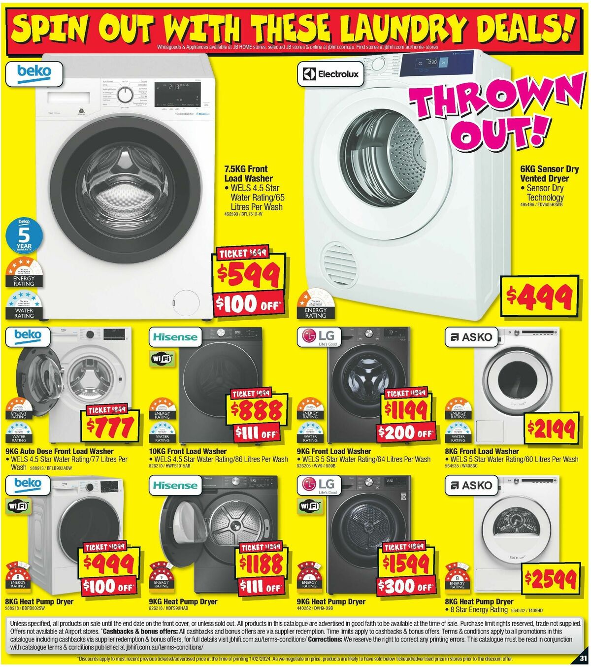 JB Hi-Fi Runout Deals Catalogues from 15 February