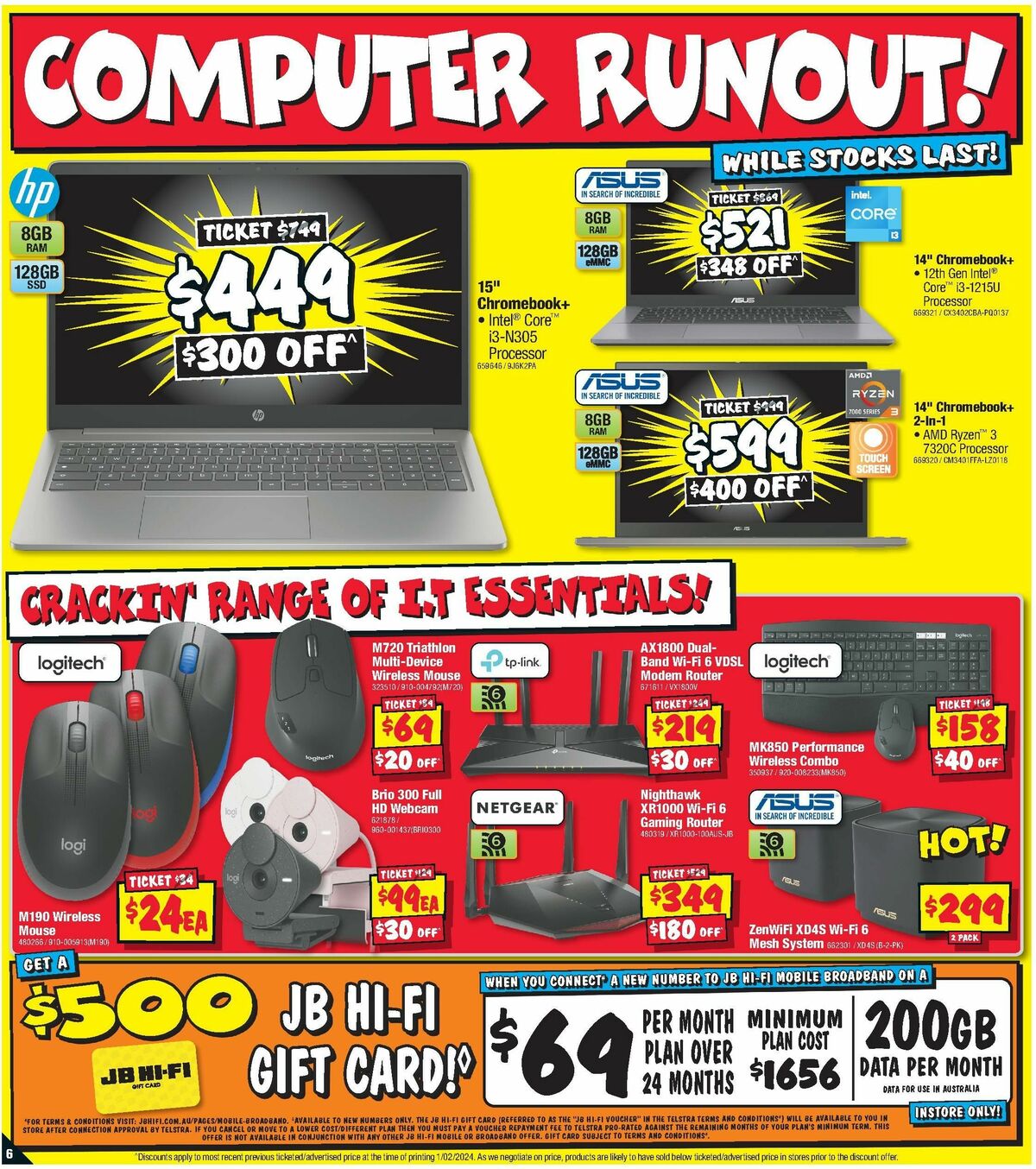 JB Hi-Fi Runout Deals Catalogues from 15 February